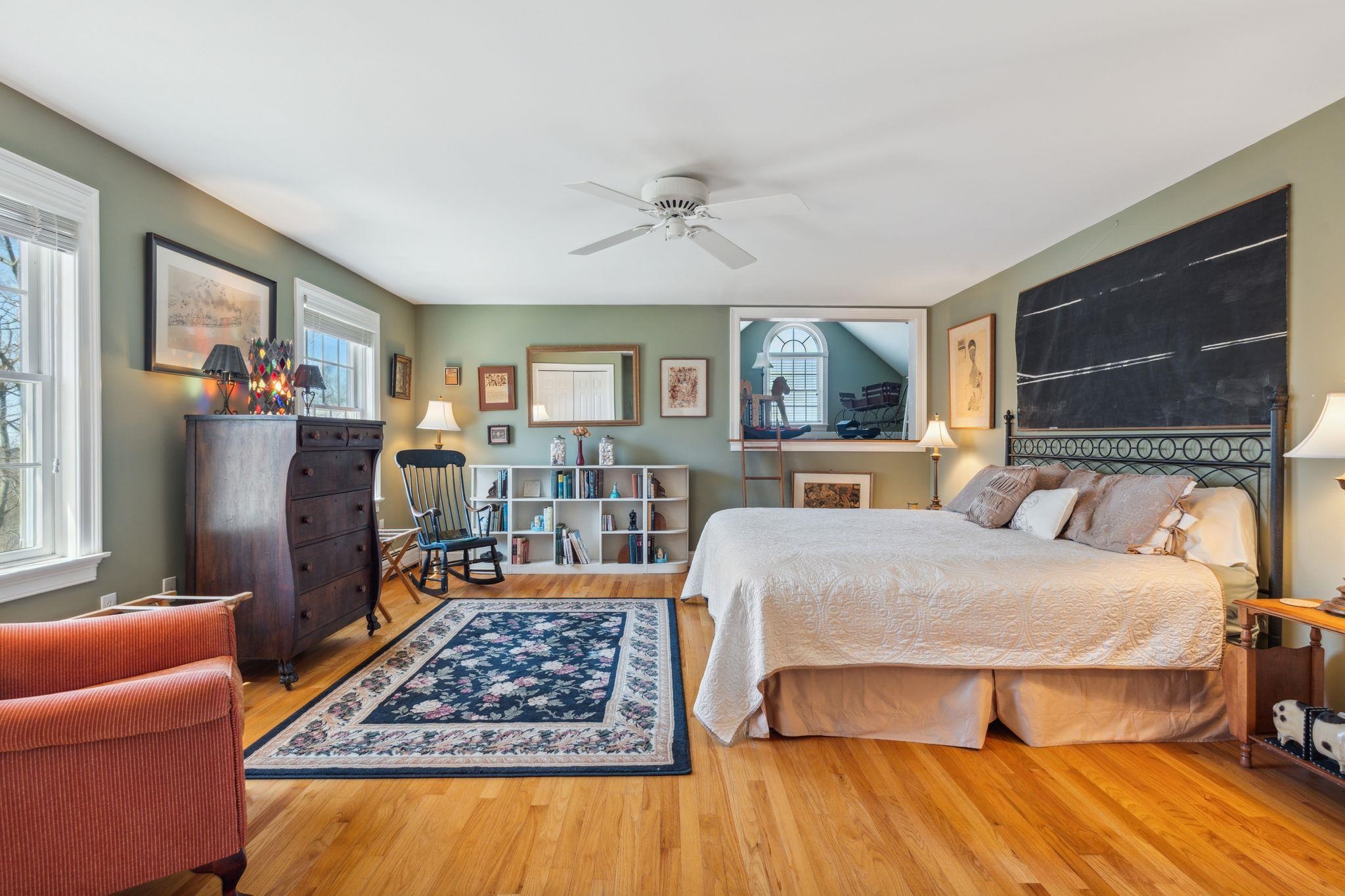Second floor bedroom with playroom loft 23137281