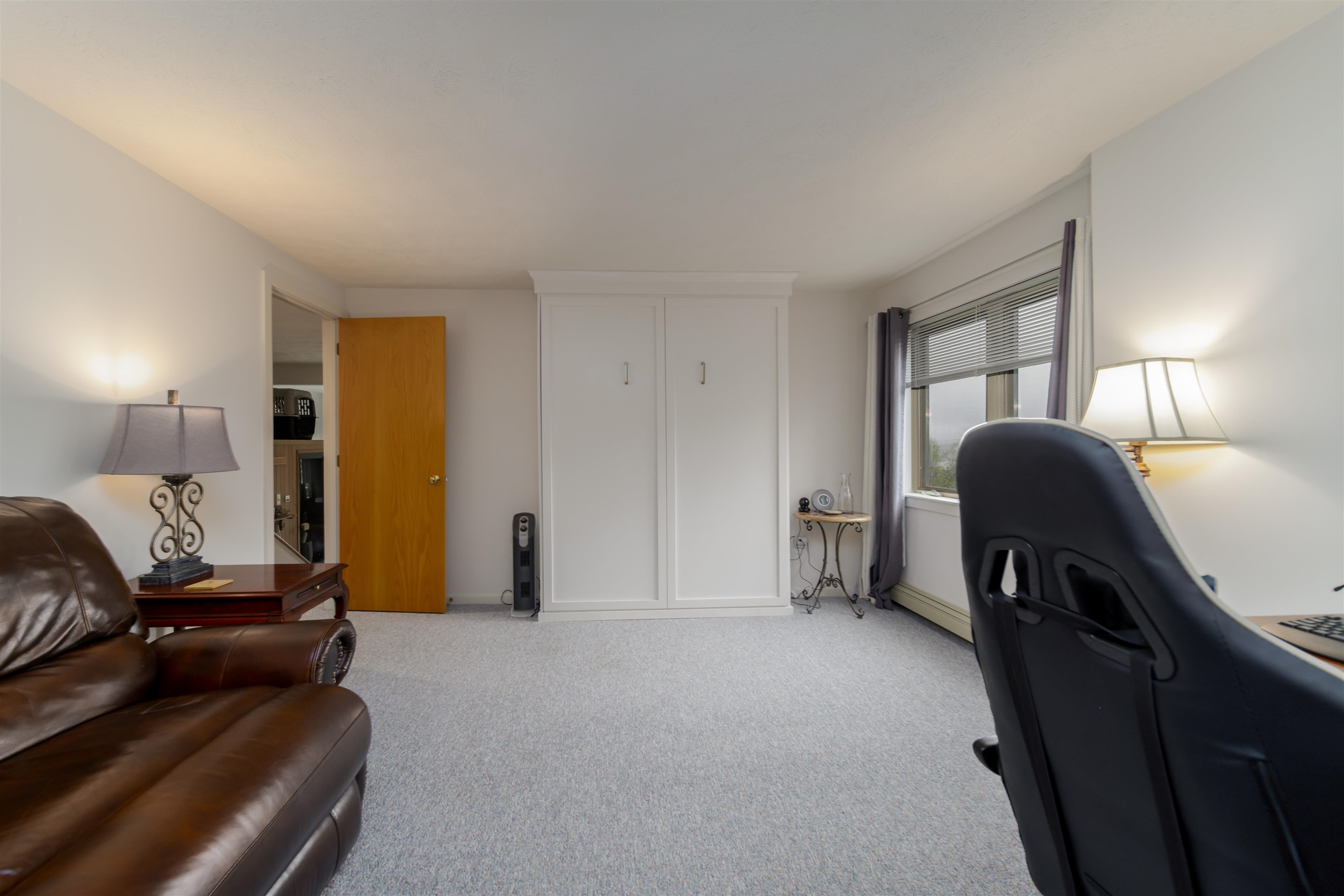 lower level den/bedroom with Murphy Bed