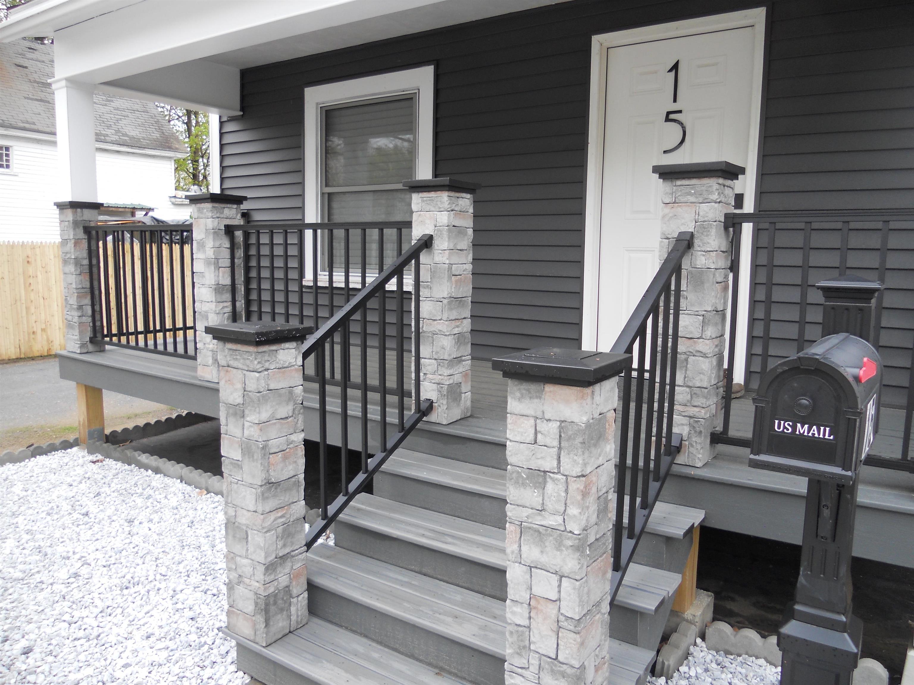 Beautiful New Covered Front Porch