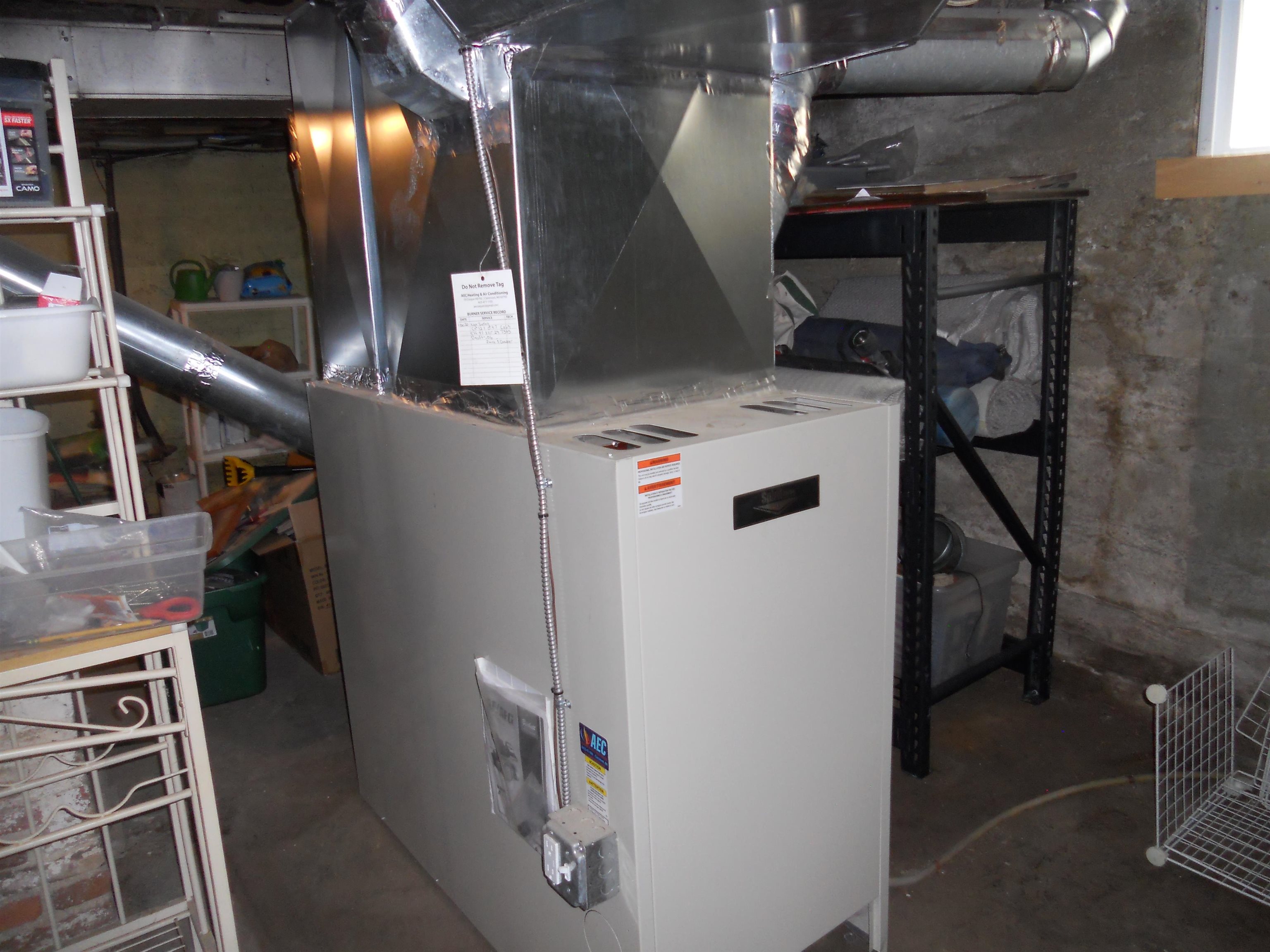 New Furnace and Ductwork