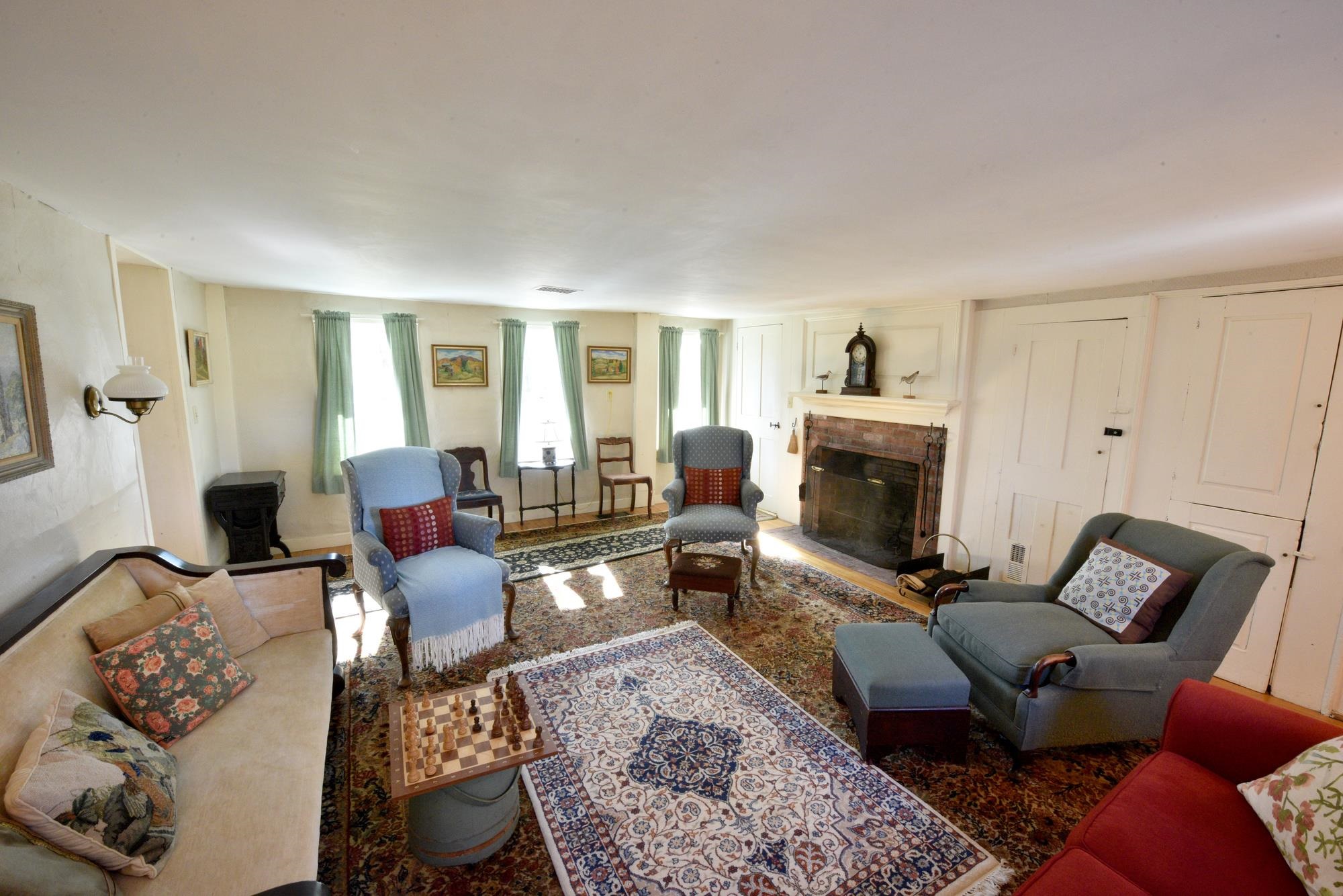 Nice old woodwork with closets and cupboards 23164640