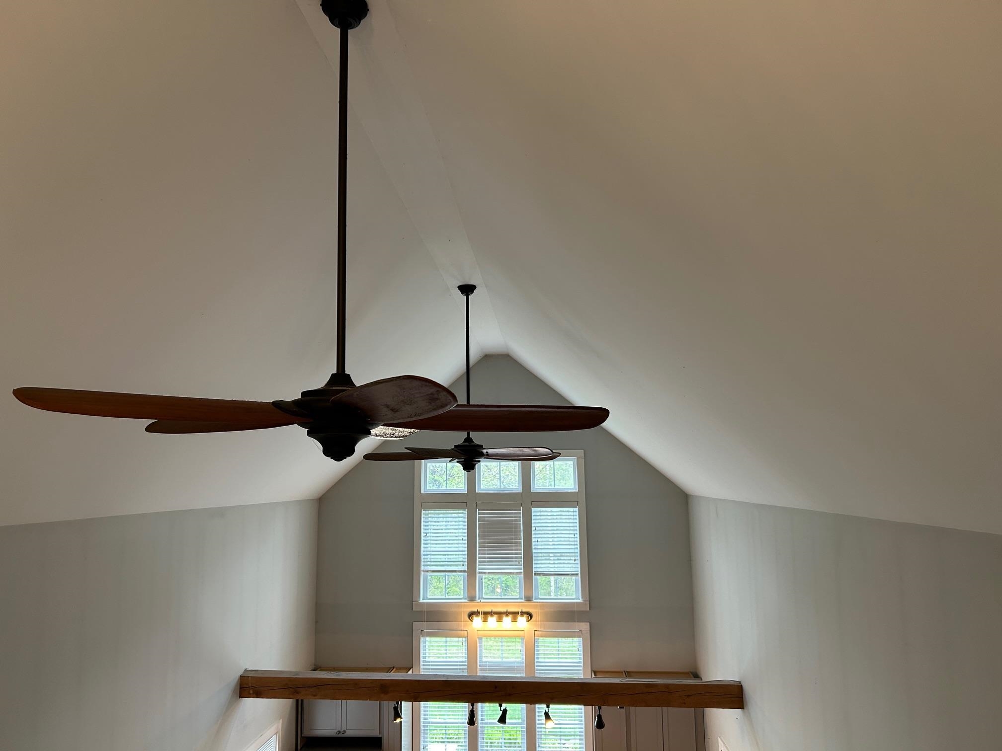 Cathedral ceiling with fans 23163016