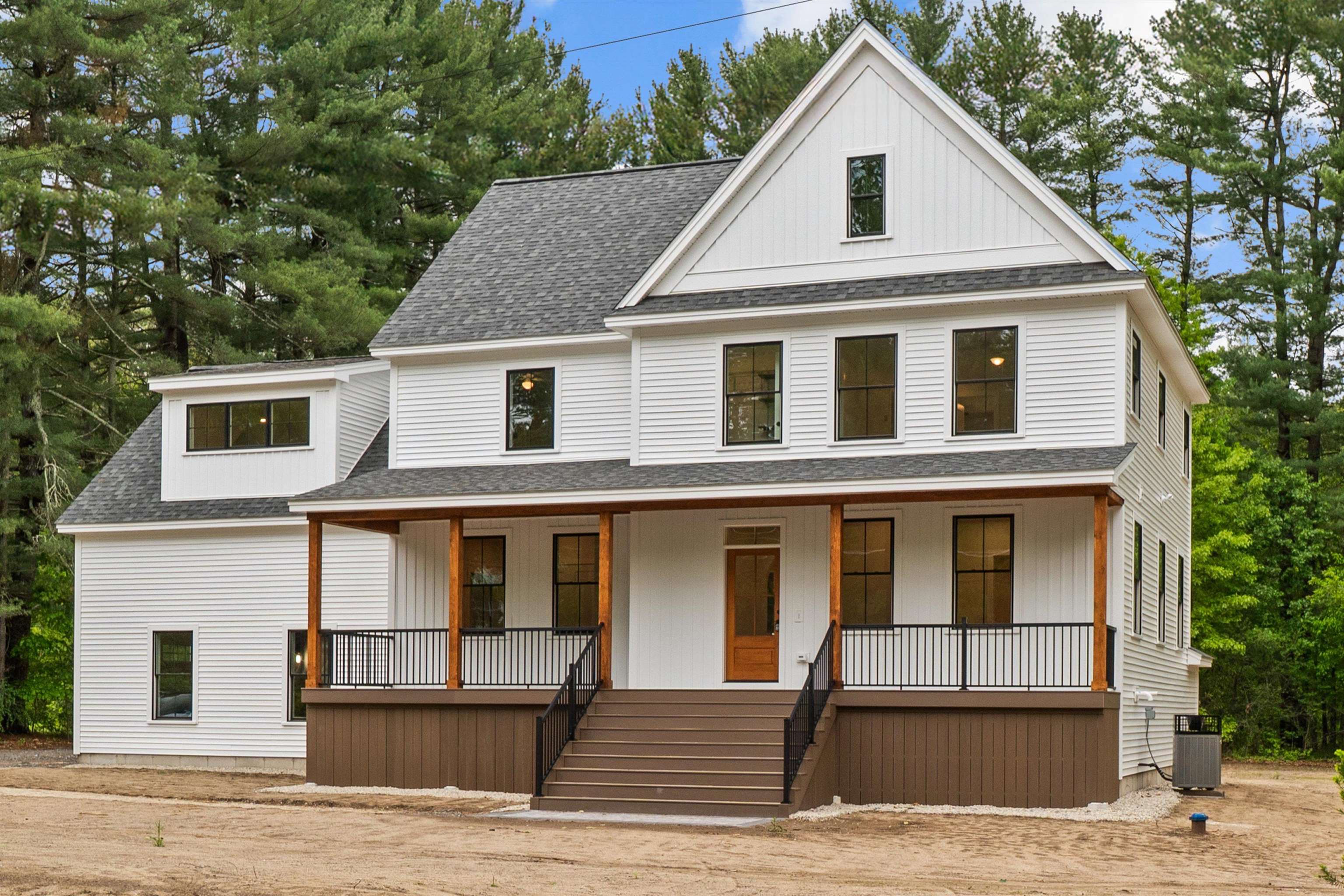 Take a look at this custom 3 bedroom colonial with attached ADU!! Welcome to your dream home in Pelham, NH! This sunny, flat lot boasts a gorgeous custom home with all the amenities you could ever need, complete with a kitchen any chef would dream of! The main house features 3 bedrooms, 2.5 baths, a bonus room, mudroom, office/den and 2 car oversized garage. The primary bedroom has 2 walk in closets, an attached bathroom with soaking tub and tiled shower. Best of all are the features in the main living space: coffered ceilings, gleaming hardwood floors, and Bosch Steel Appliances. Quartz countertops finish off the kitchen and all bathrooms. There is a 2nd floor spacious laundry room, and plenty of storage or extra space in the walk-up/out basement. The attached ADU has it's own garage and 1 bedroom. Laundry hook-ups are also included in the ADU. The spacious backyard is perfect for entertaining or just enjoying some quiet time outdoors. Don't miss out on this one-of-a-kind property in Pelham. Centrally located, but tucked away on your own private 1 acre lot. Pelham is easily accessible to Route 93 & Route 3, and only 45 minutes to Boston, and 40 minutes to the Seacoast. Buyers must be pre-approved.