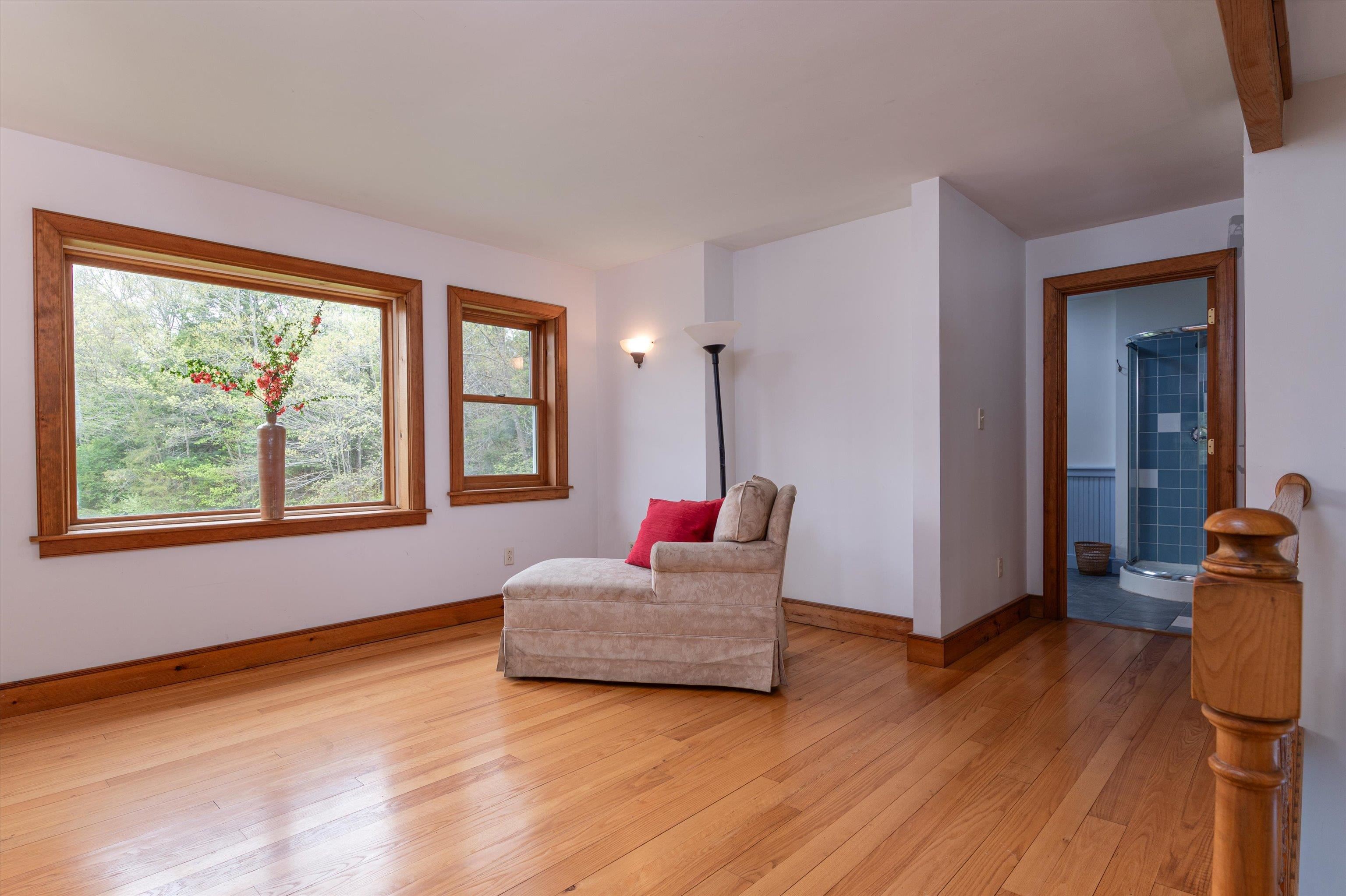 2nd floor landing with views to the north