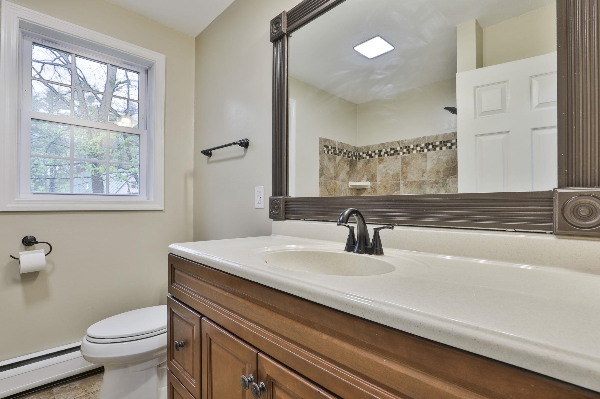 Full bath on 2nd floor