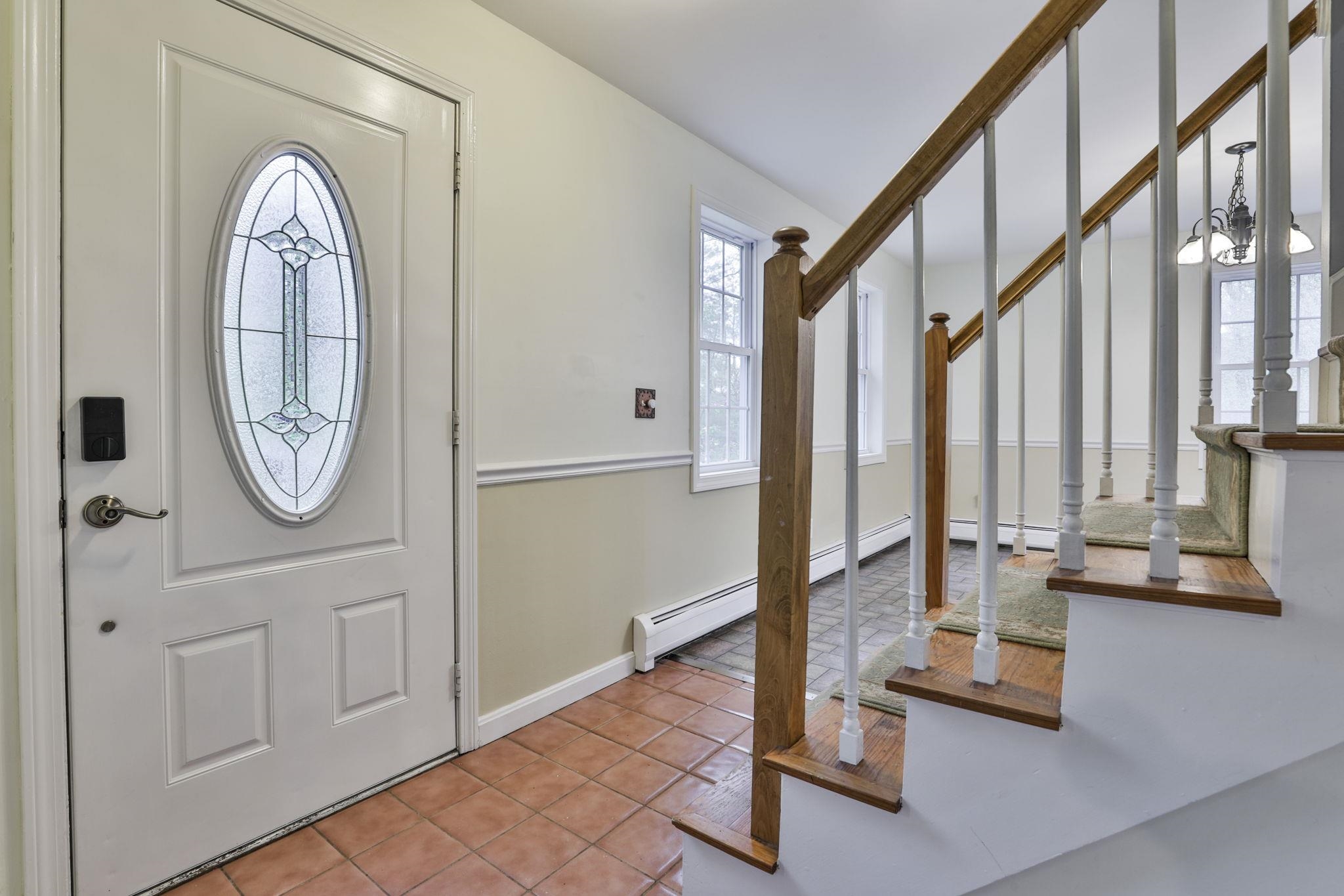 open front entry way