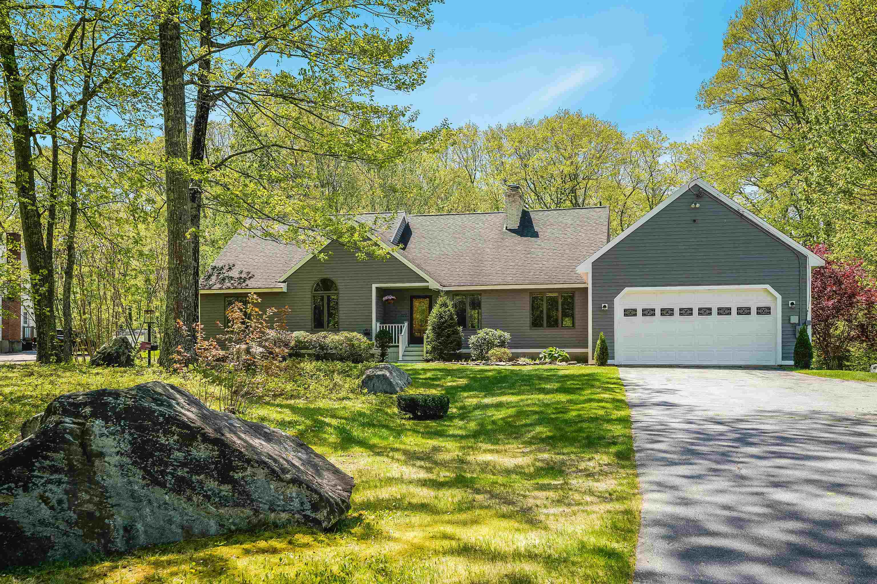 Updated Modern/Contemporary open concept with both 1st and 2nd floor master suites.  1st floor laundry hookups.  Basement inlaw has it's own laundry hookups.  Whole house generator.  Nice level lot. Heated garage has a wheelchair lift.  Hard to find layout will check a lot of boxes. Showings begin at open house on Friday 5/16 from 4:30 to 6:30 and Saturday 5/17 from 10am to noon.  Reviewing offers Monday 5/19 at 2pm