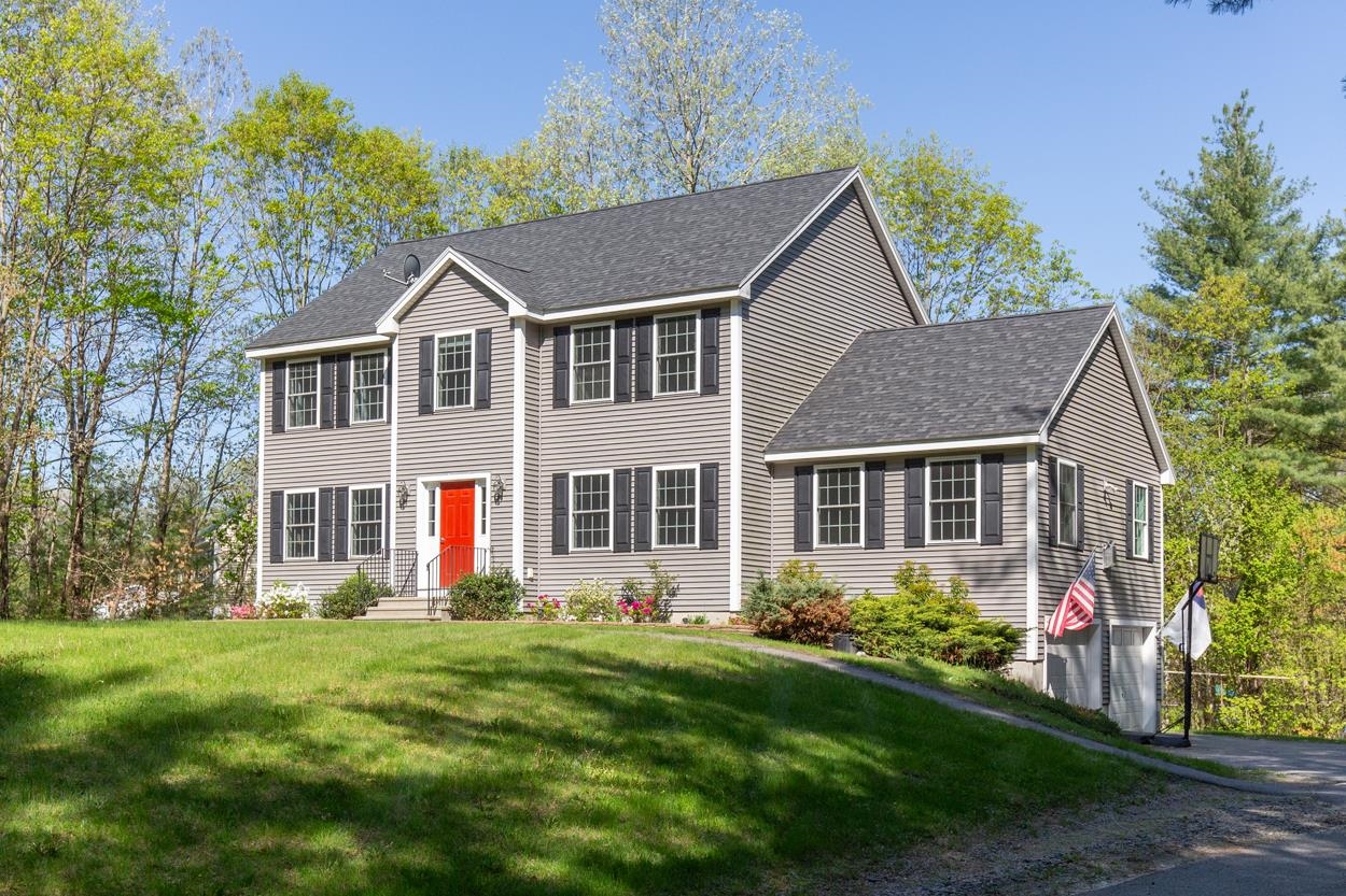Nestled on a peaceful country cul-de-sac in desirable Pelham, this beautifully updated 4-bedroom, 3-bath Colonial offers a functional and spacious floorplan with a neutral palette that is ready for your personal touch! Step into the heart of the home — a renovated kitchen featuring crisp white shaker-style cabinetry, a spacious center island ideal for entertaining and modern lighting. The layout flows seamlessly into the large family room with a cozy gas fireplace, perfect for relaxing nights at home. The main level also offers a versatile den/home office, a formal dining room, half bath, and a dedicated laundry room. Head upstairs to the primary bedroom suite — a private retreat, complete with en suite bath. Three additional bedrooms offer plenty of space for family, guests, or hobbies. The finished walkout basement adds valuable bonus space for a game room, home gym, playroom or media area. Enjoy the outdoors in your private backyard with a built-in fire pit — a perfect setting for summer nights. The attached 2-car garage provides added storage and ease of living. Don’t miss this opportunity to own a spacious, move-in ready home in a serene setting — just minutes to shopping and restaurants, Tuscan Village, and major routes. Schedule your private showing today!