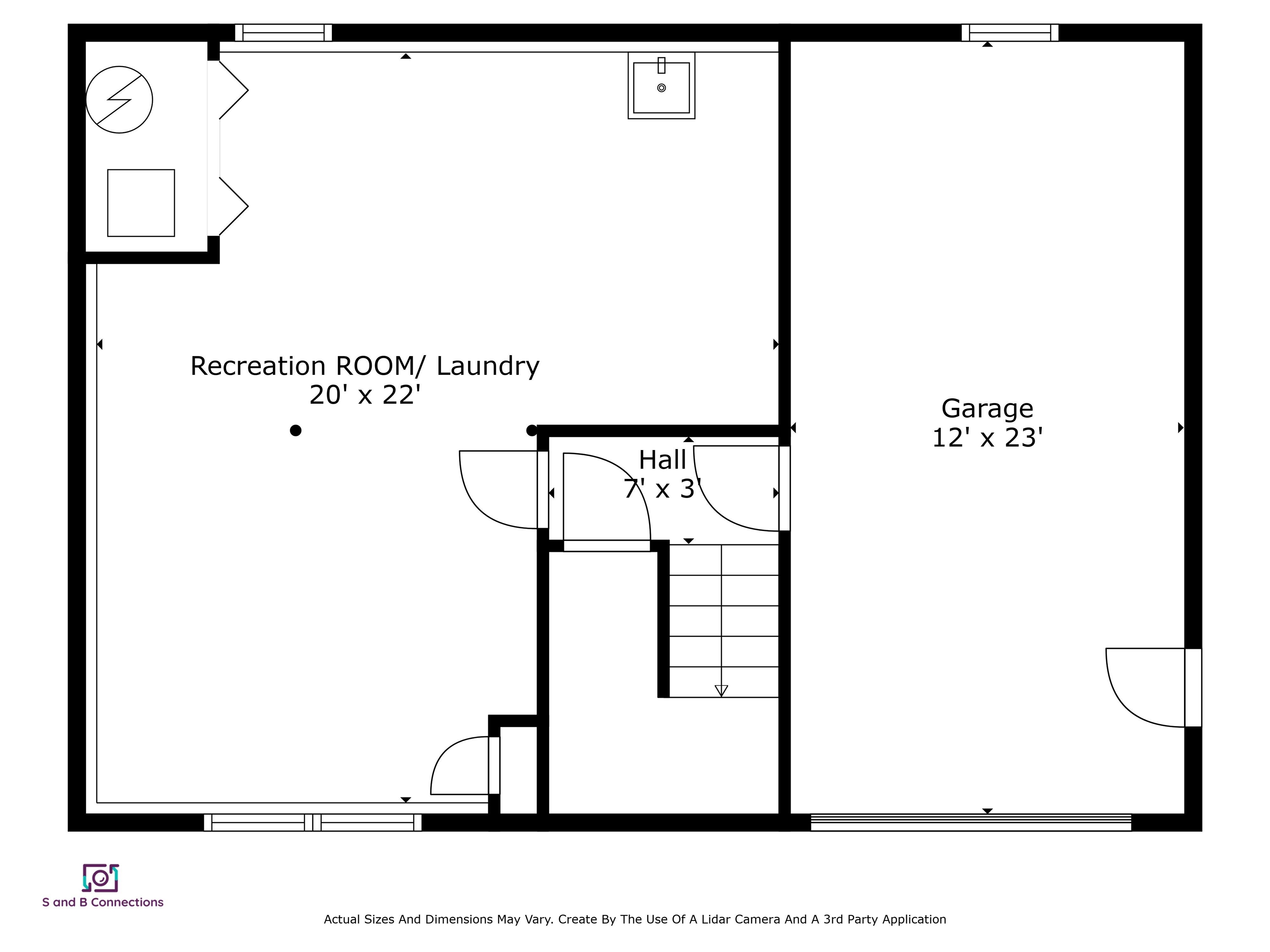 Finished lower level plan 23196241