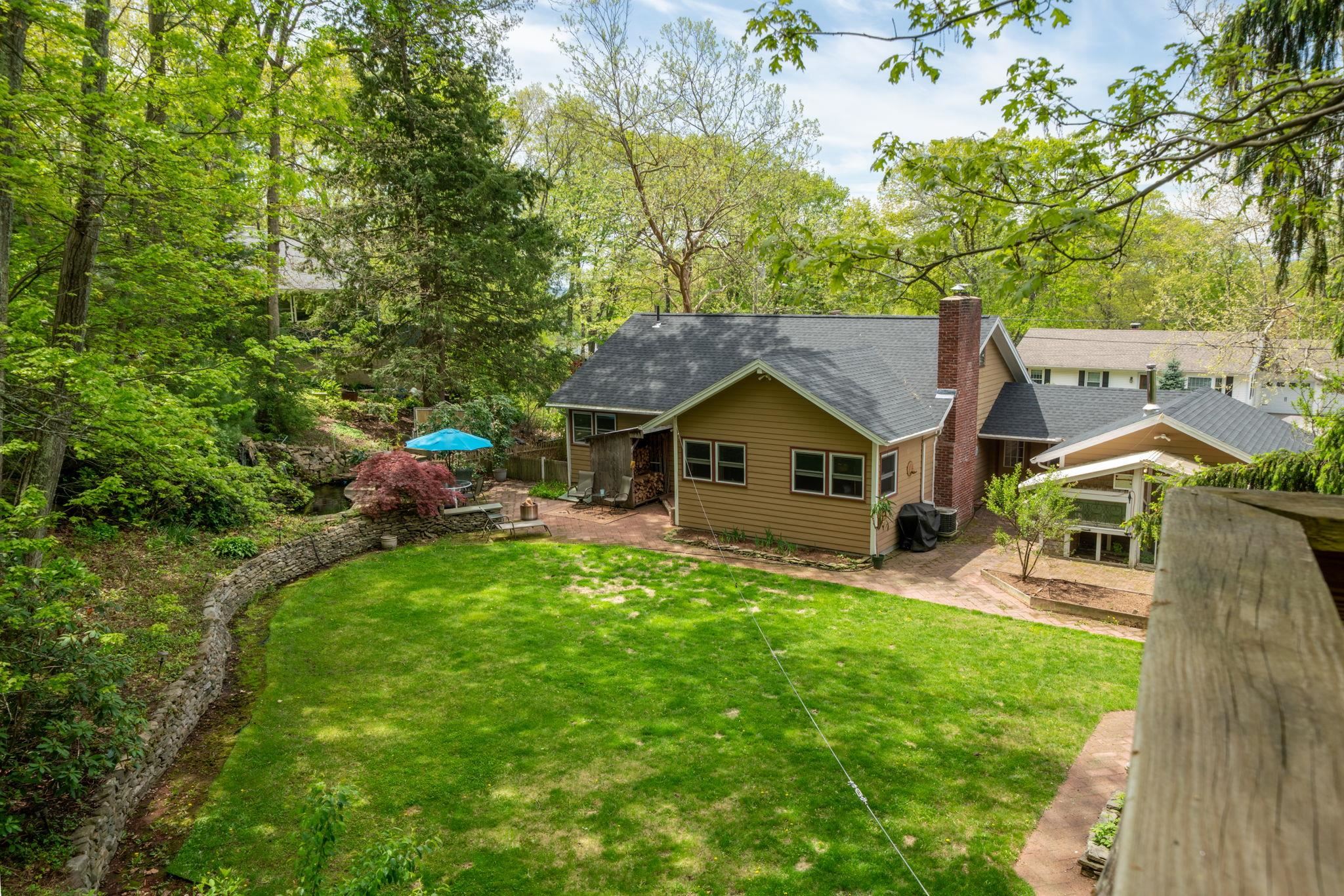 View of the Backyard From Tree House 23215494