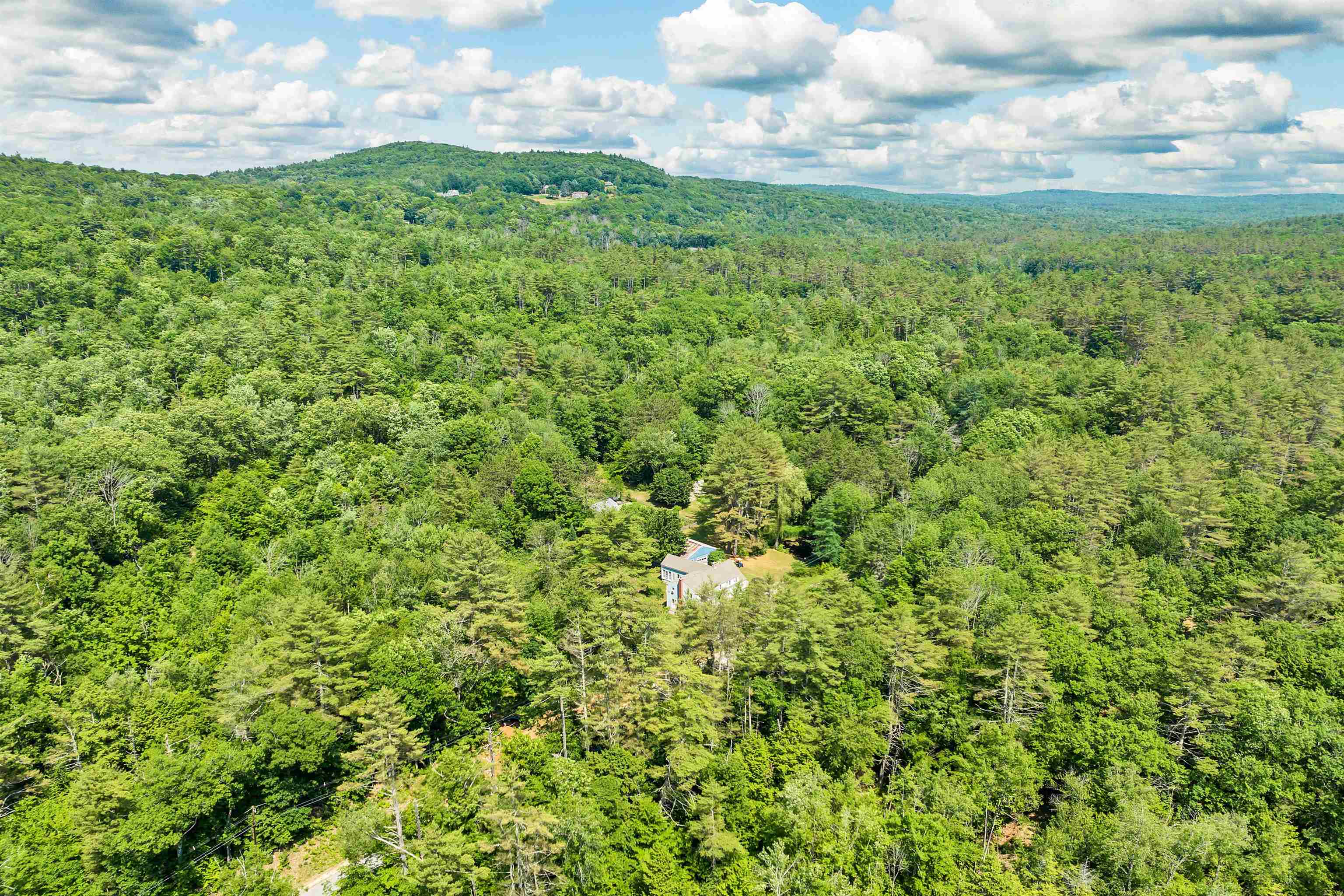 Drone Countryside View
