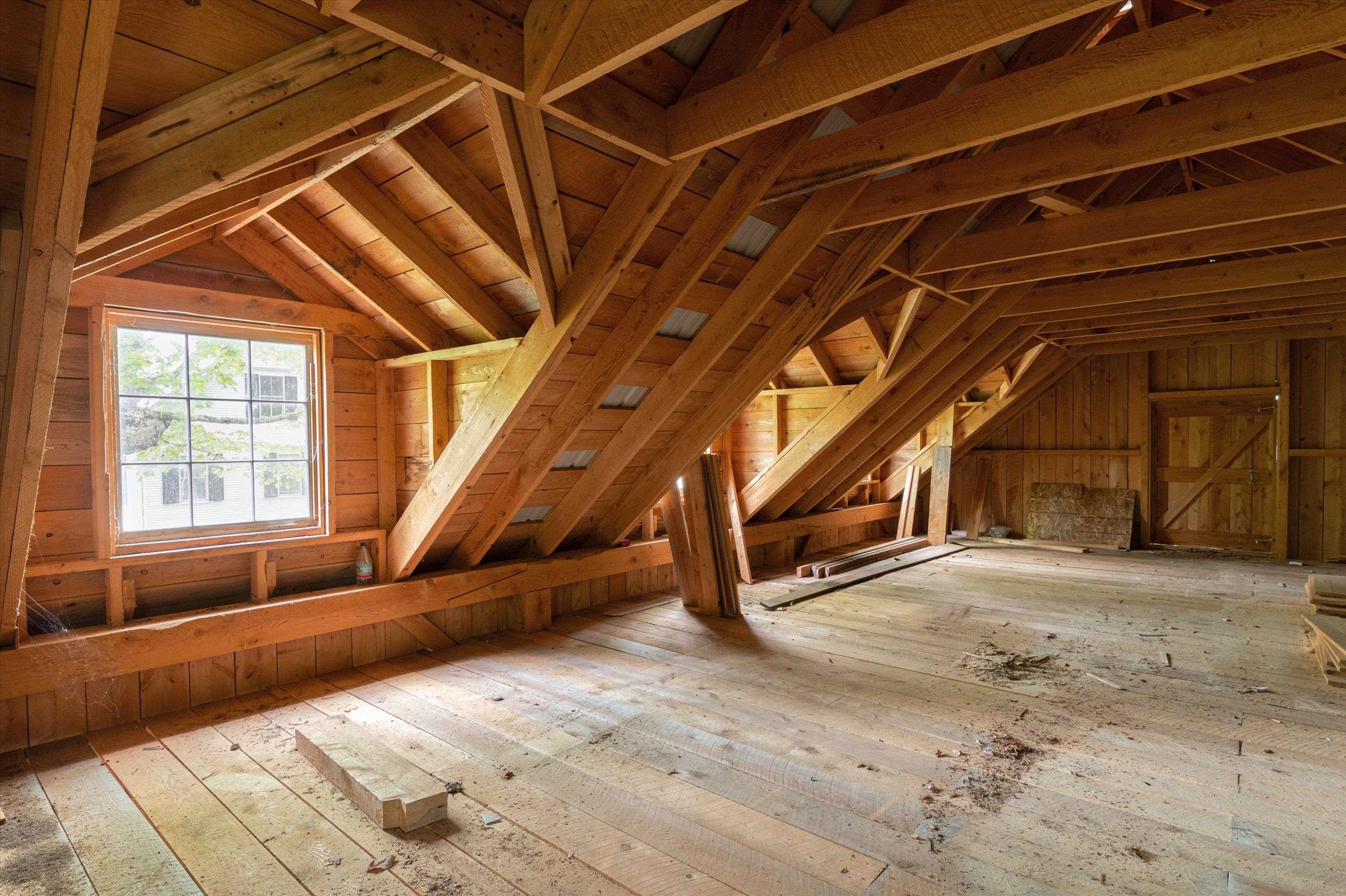 Barn...2nd floor storage area 23176908
