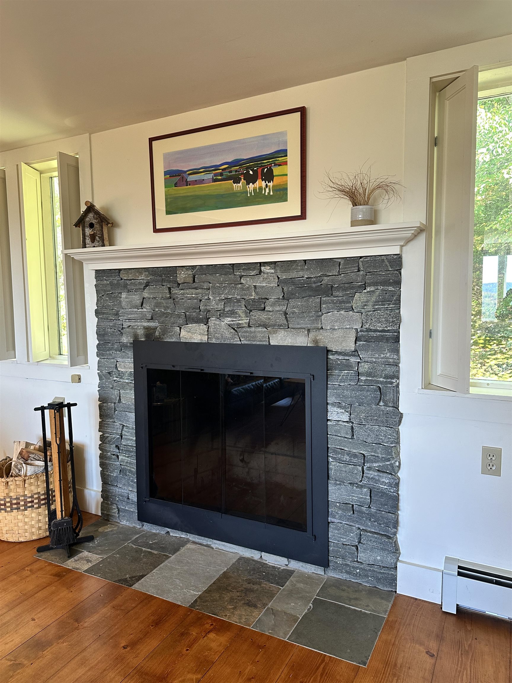 Woodburning fireplace 23218419