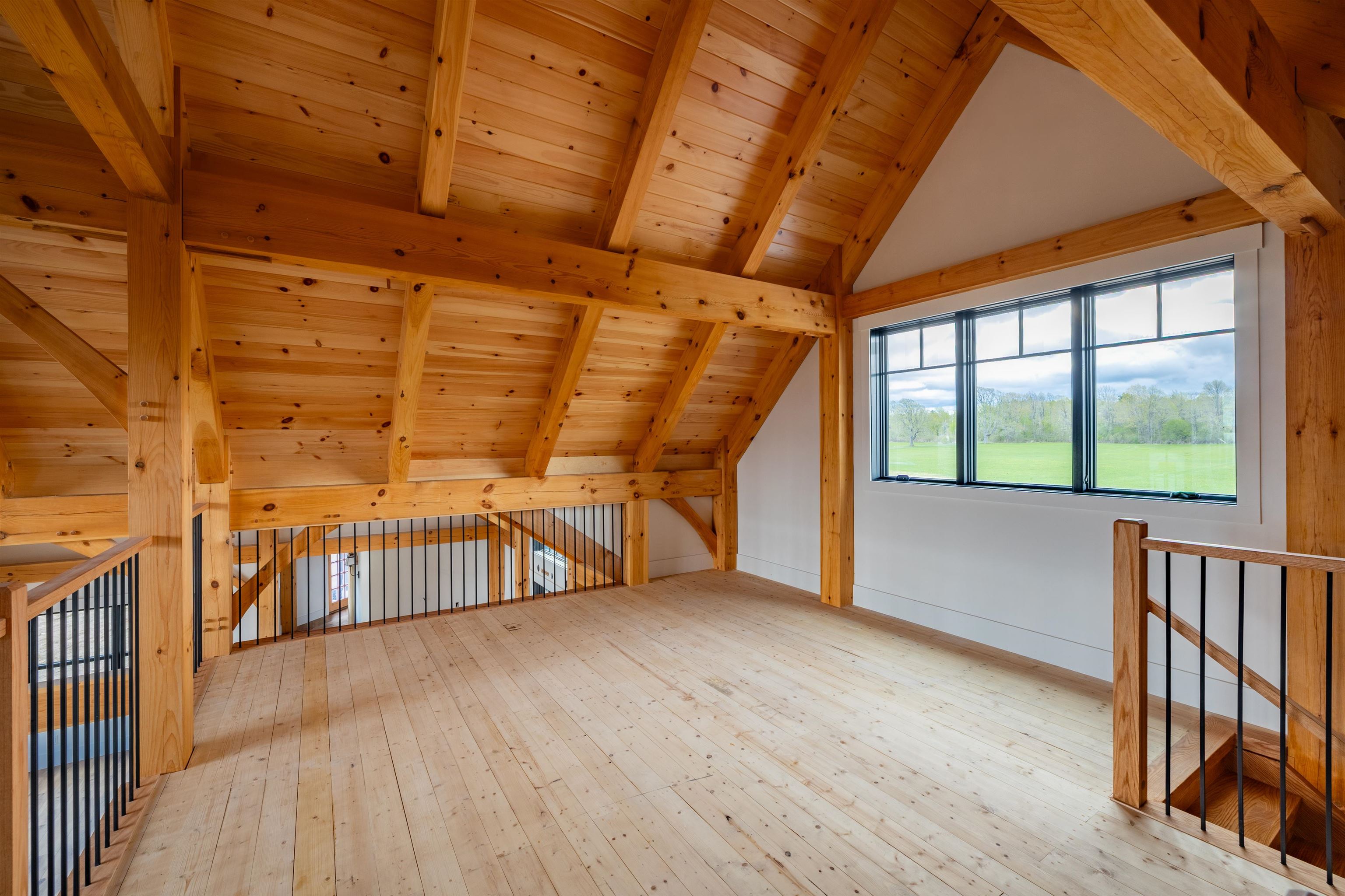 Loft with views