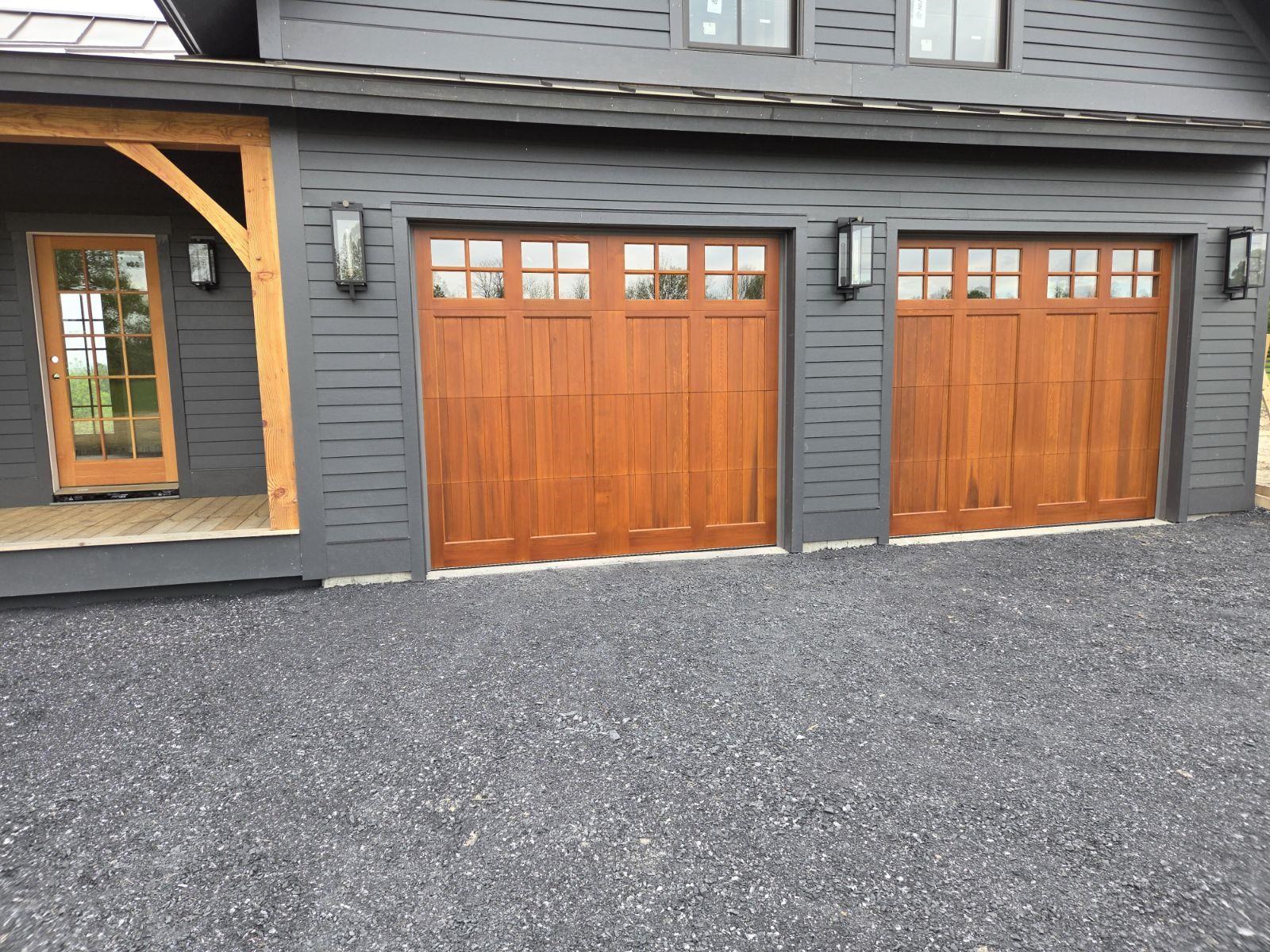 Garage Doors Just installed!