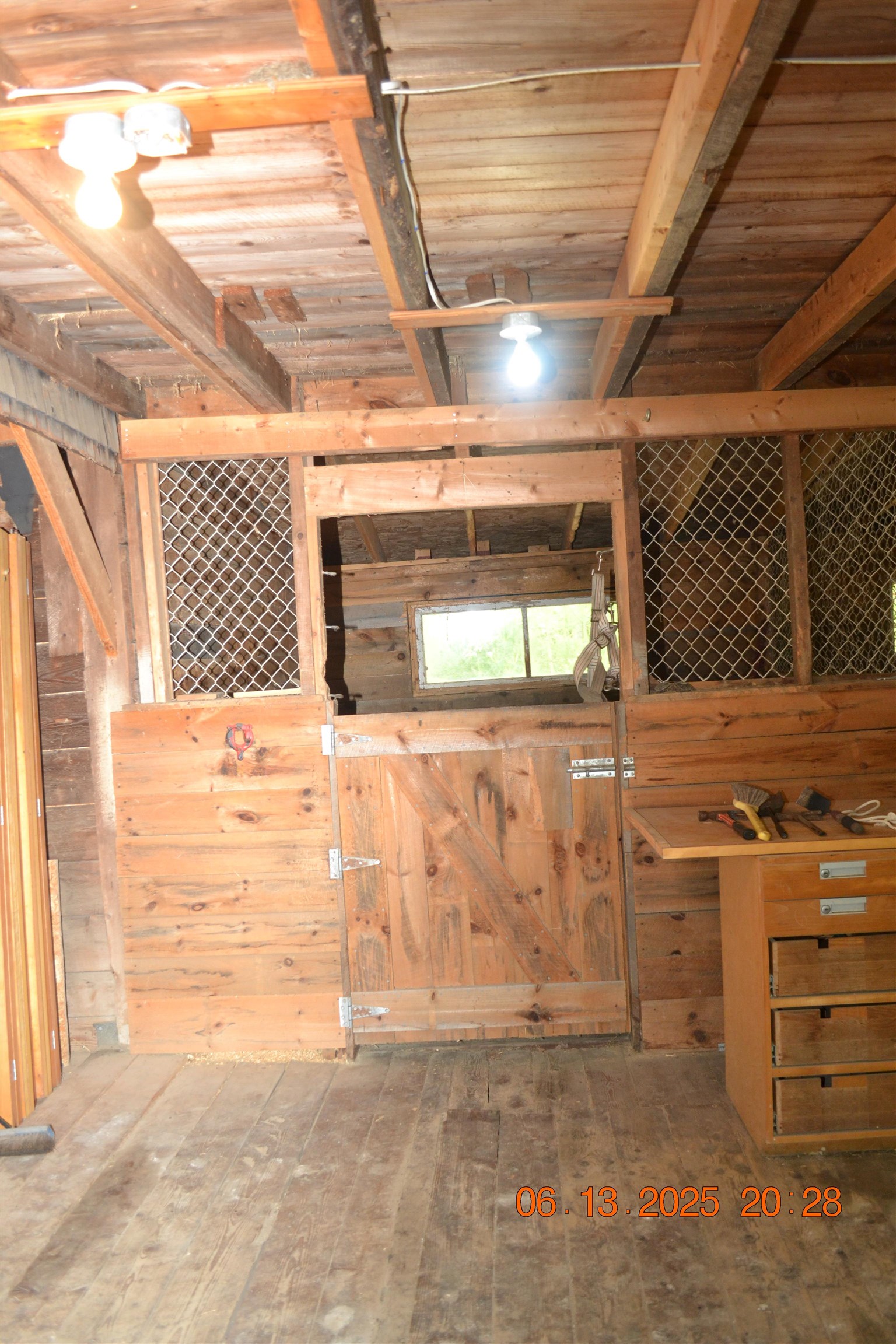 One of Two Horse Stalls