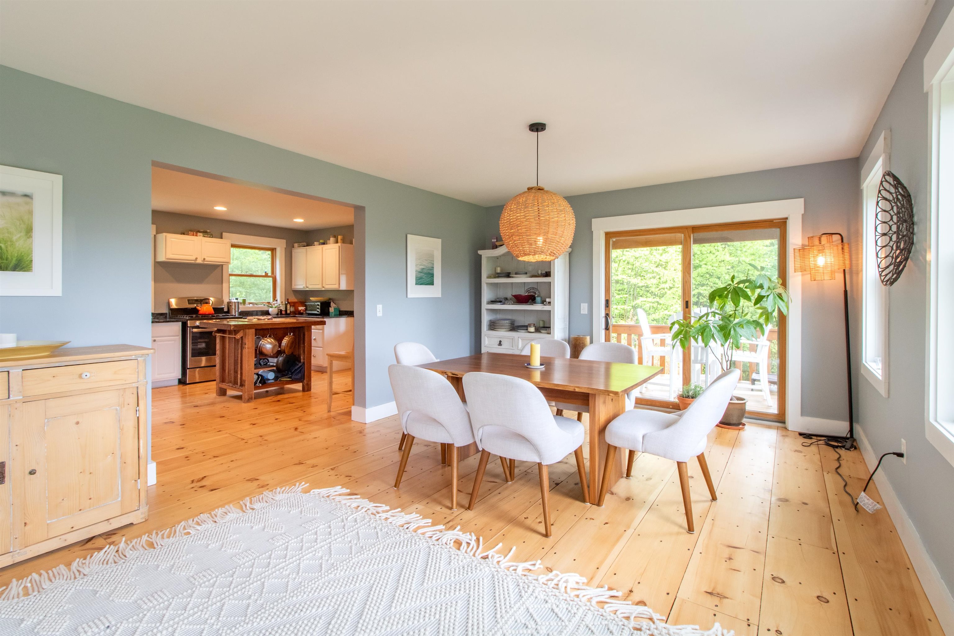 Beautiful refinished softwood floors throughout