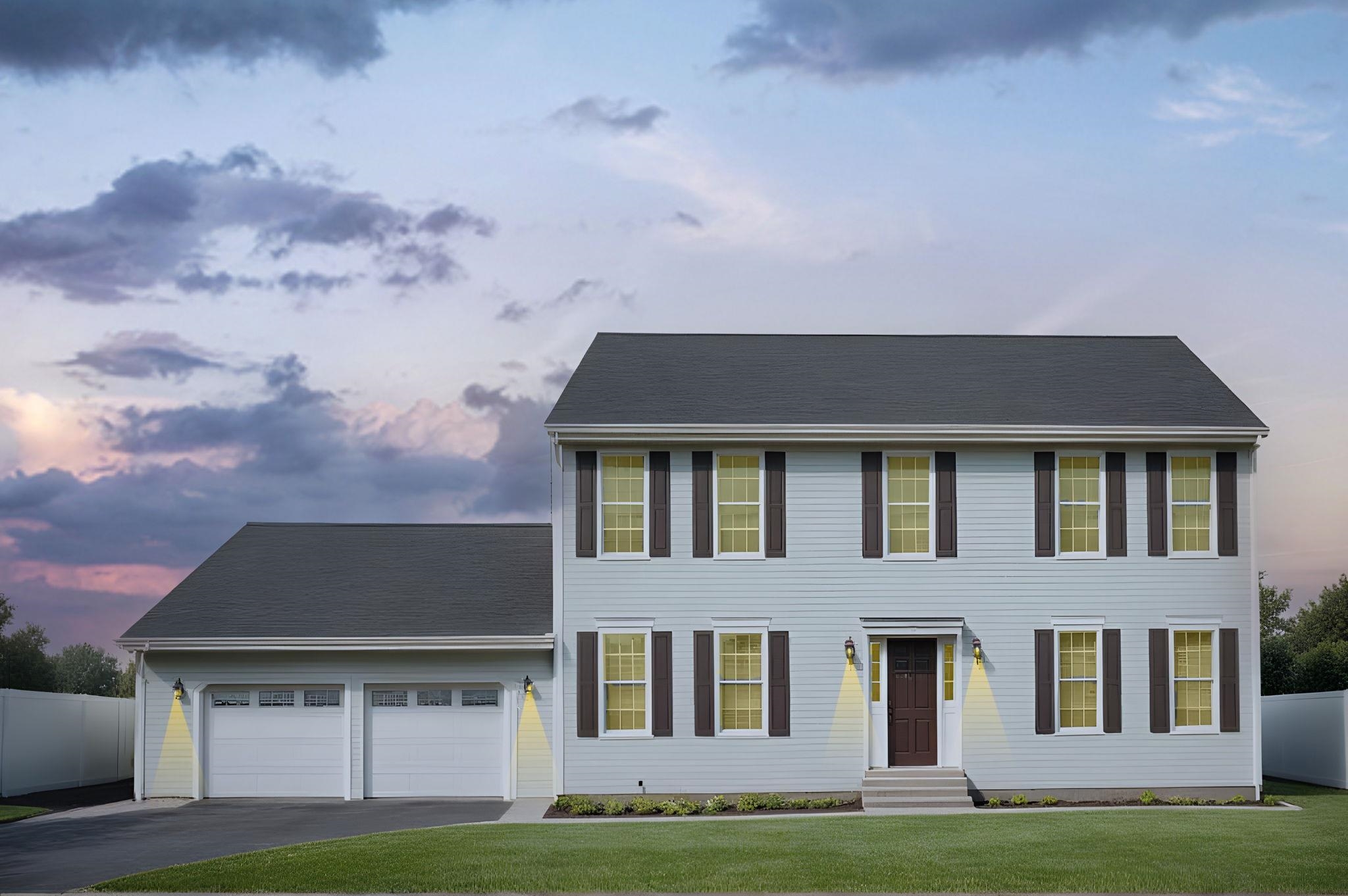 Discover this beautifully crafted new construction Colonial, offering 3 bedrooms, 2 1/2 bathrooms, and 2,128 square feet of elegant living space. Set in a desirable Nashua neighborhood, this home blends timeless style with premium finishes.  The open-concept main floor features gleaming hardwood floors, a spacious living area, and a modern kitchen complete with granite countertops and stylish cabinetry. Perfect for hosting or daily living, the seamless flow between kitchen, dining, and living spaces creates a warm and inviting atmosphere.  Upstairs, the luxurious primary suite includes a walk-in closet and an en-suite bath with a tiled shower and upscale fixtures. All bathrooms are appointed with beautiful tile flooring, adding a touch of luxury throughout the home.  Additional highlights include a 2-car garage, energy-efficient systems, and quality construction inside and out.  Under construction now – act quickly to personalize finishing touches and make it truly yours!