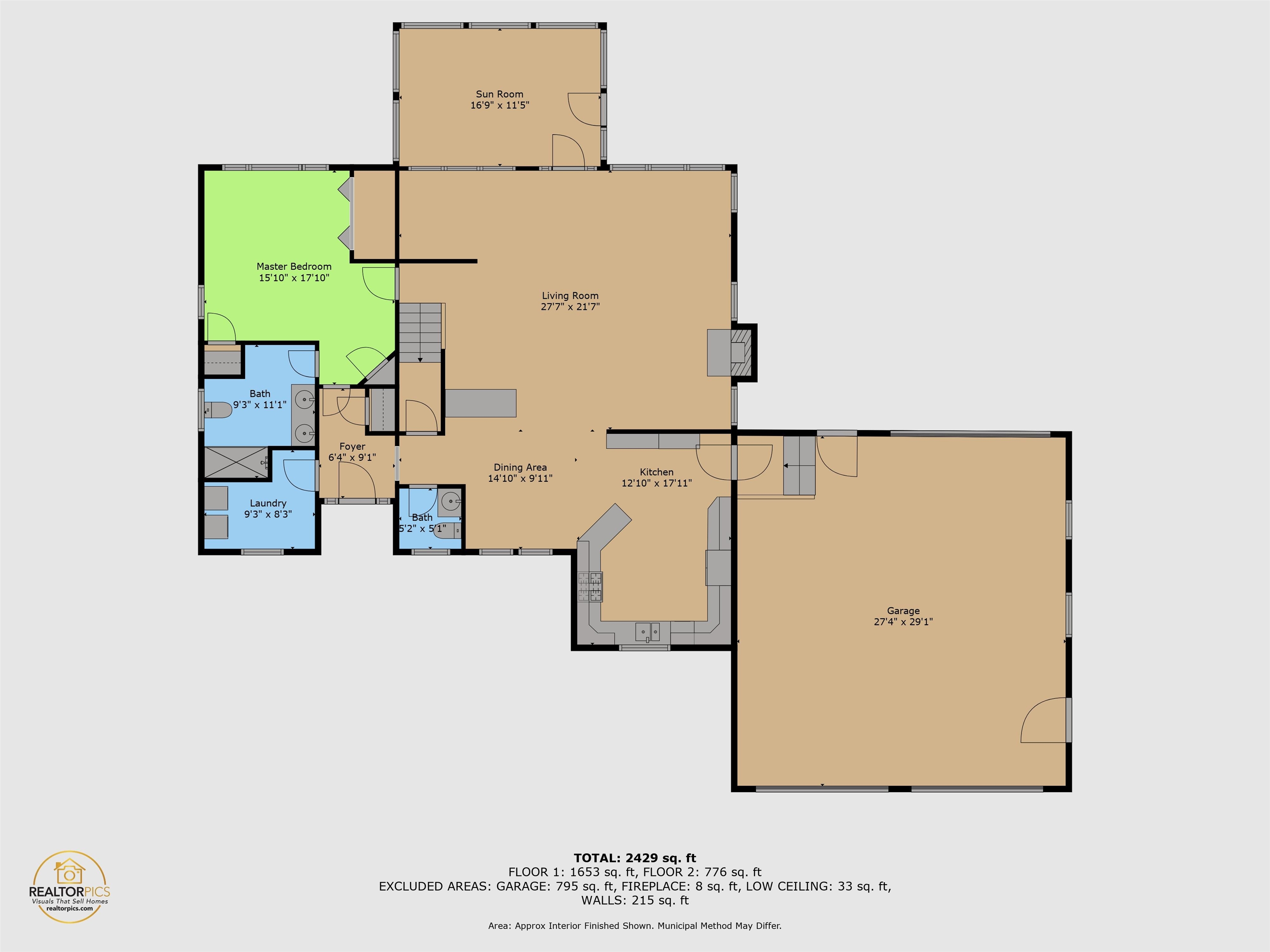 main house-floor plan 23298309