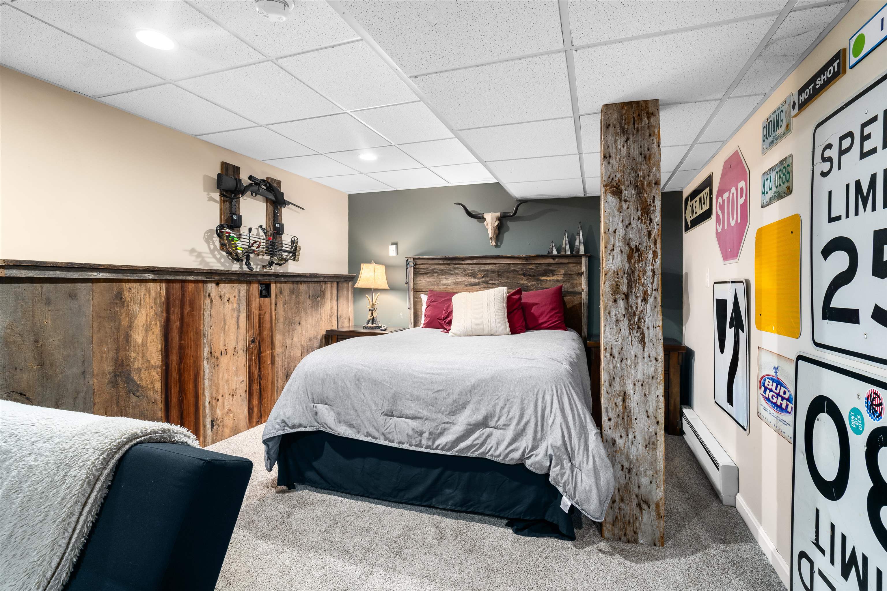 lower level bedroom