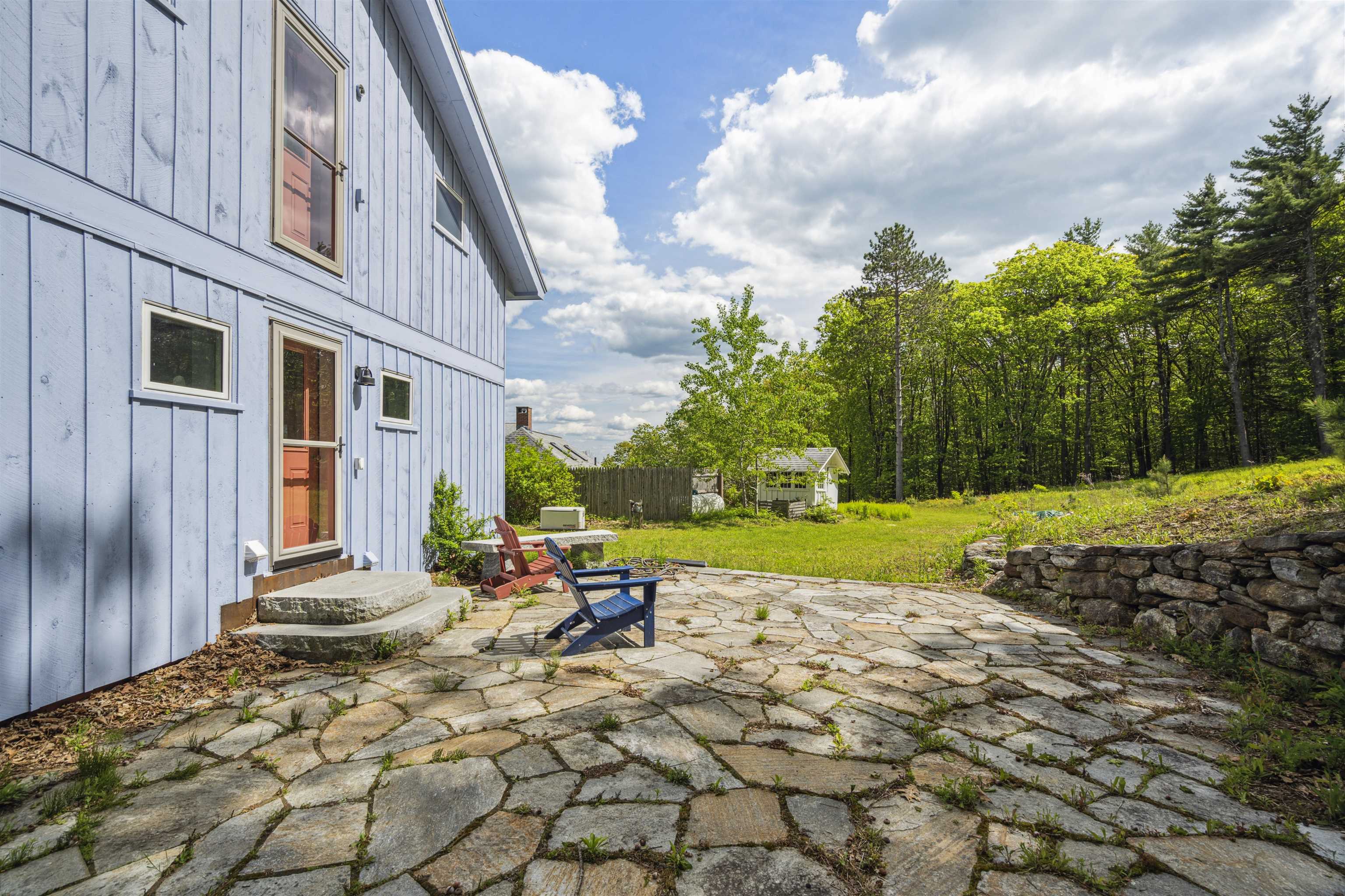 Guest house patio