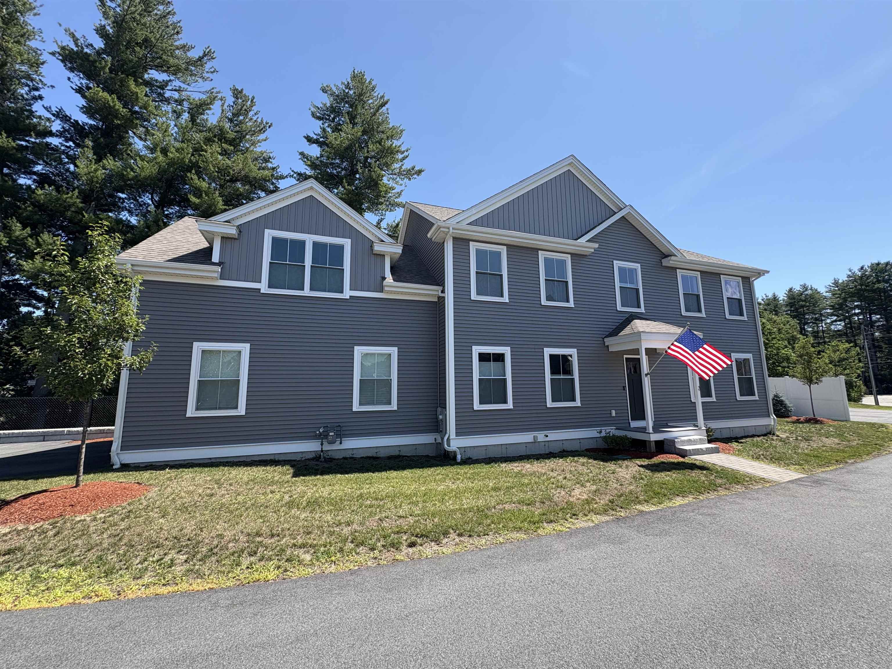 Located in the very desirable Theresa Way condominium development consisting of only five detached homes; this rare opportunity awaits the discerning buyer.This custom colonial offers every option-Hardwood floors, open floor plan, amazing chefs kitchen replete with upgraded cabinetry, yards of quartz countertops,stainless appliances, an amazing walk in pantry.The first level offers a lovely fireplace great room, formal dining room,powder room, oversized kitchen with large eat in area and walk in pantry leading to a private deck.The second level offers four spacious bedrooms,a laundry room.The spacious primary suite is serviced by a lovely walk in closet, dressing area and spa like bath.The three guest rooms are serviced by a thoughtful full bath.The lower level is unfinished and offers endless possibilities.This property has everything one can ask.All closets and pantry have been fitted by California Closets,All baths have custom honed stone/Quartz countertops with enhanced height vanities of custom millwork.Custom window blinds on all windows.A natural gas multi zoned HVAC system provides high efficiency comfort.Neutral, tasteful paint tones throughout.Extra height ceilings throughout.No need to wait for a new build process when this property awaits.Not enough, a two vehicle side entrance garage offers direct access and convenience.This property is located minutes from Route 3 and all of Nashua NH's conveniences.Come see for yourself.Simply amazing!