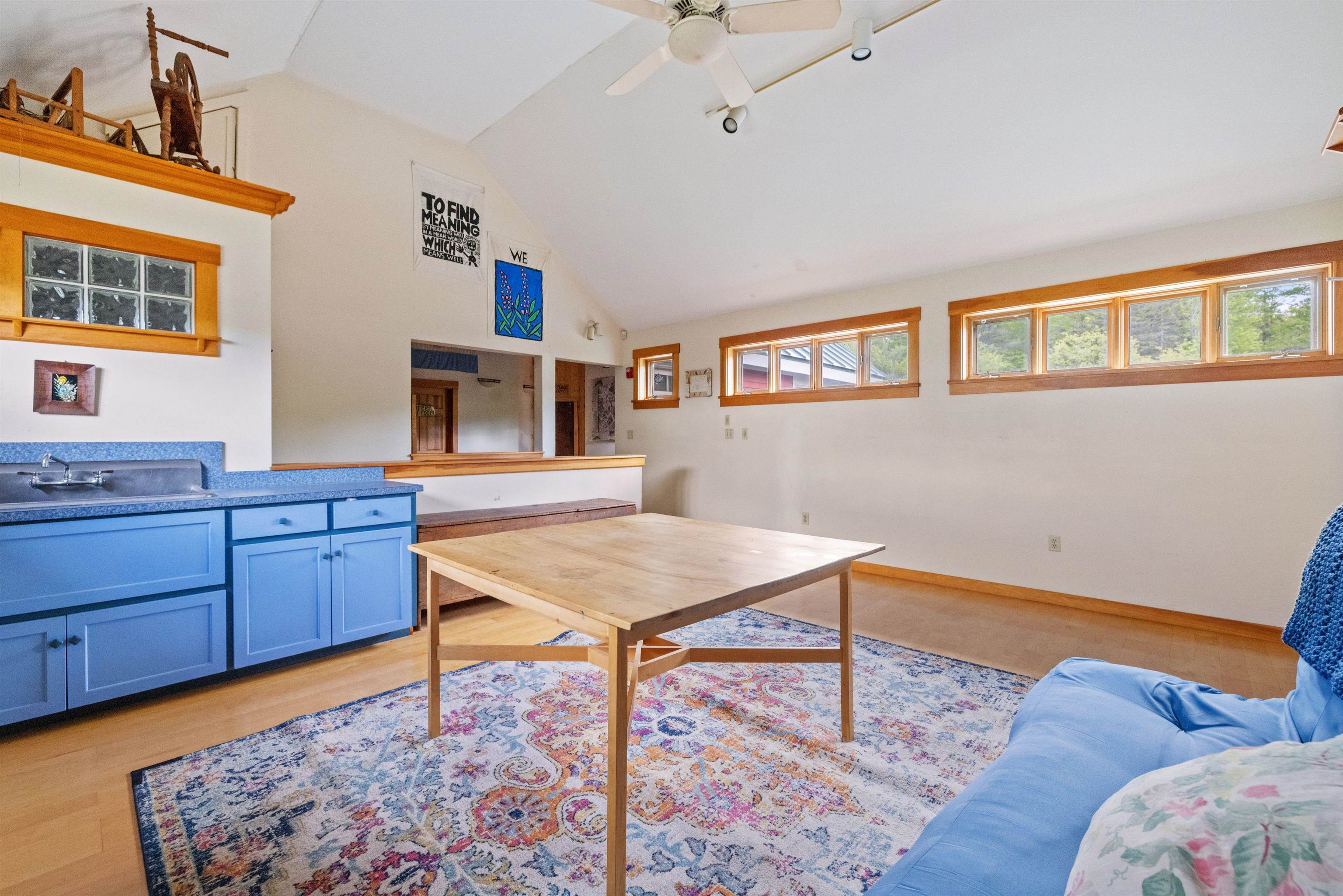 Living Area w/ Counter & Sink