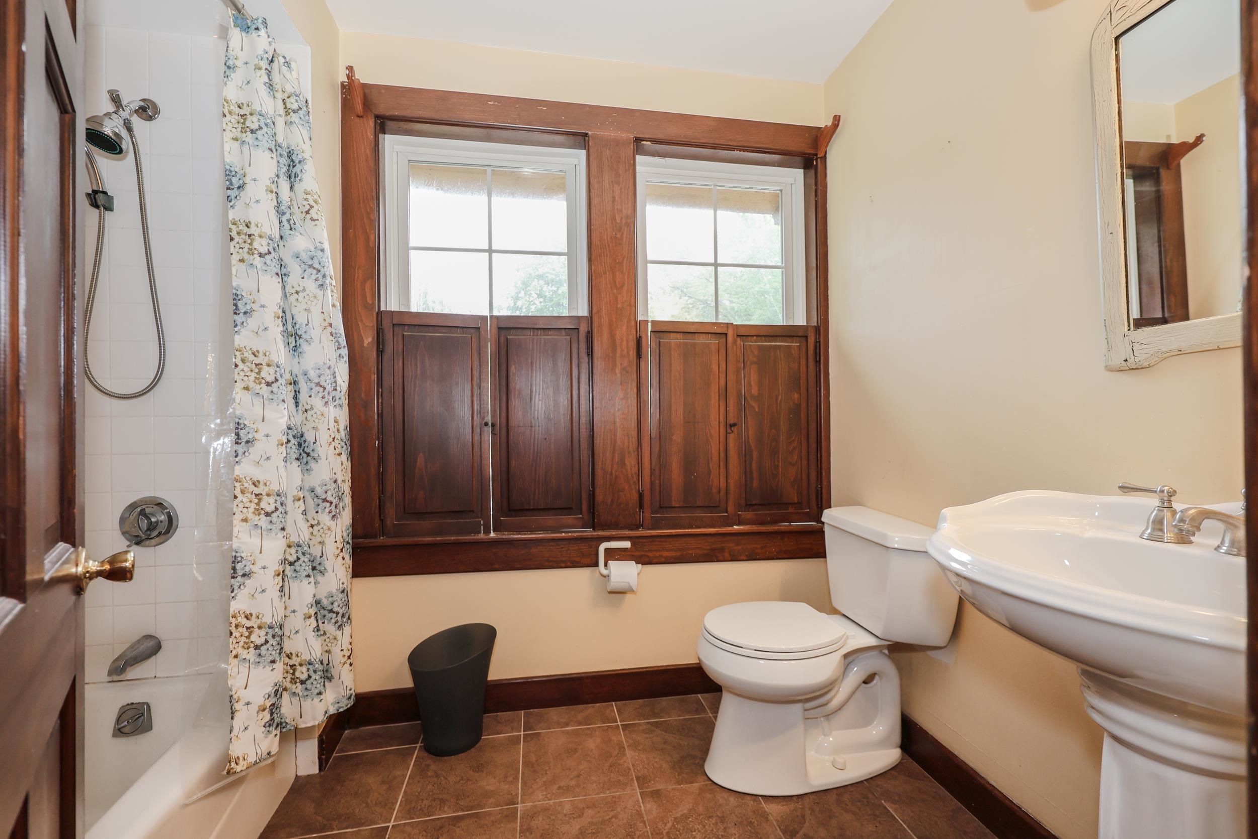 Upstairs bathroom