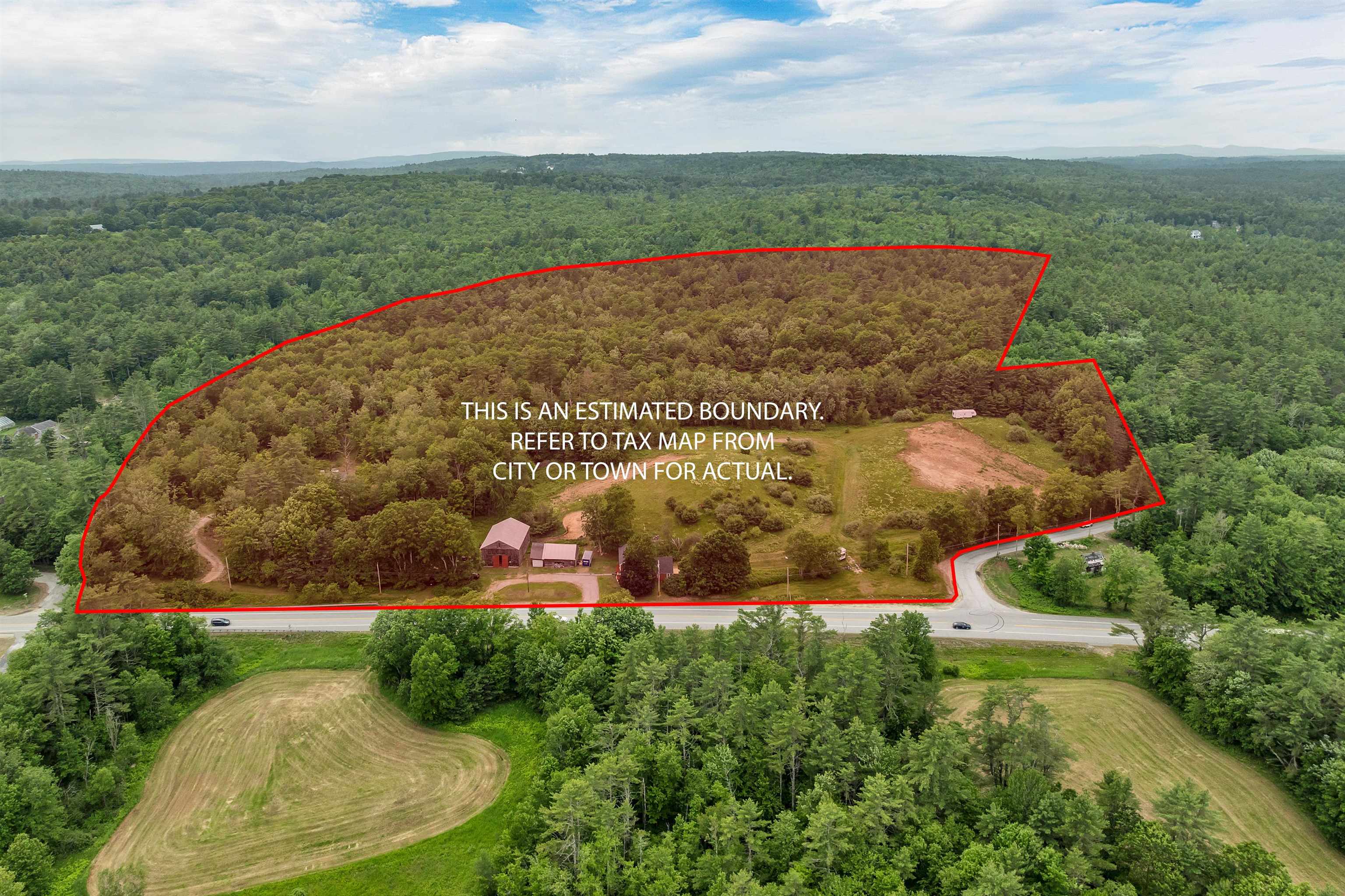 Original Farm acreage with 38+/- acres