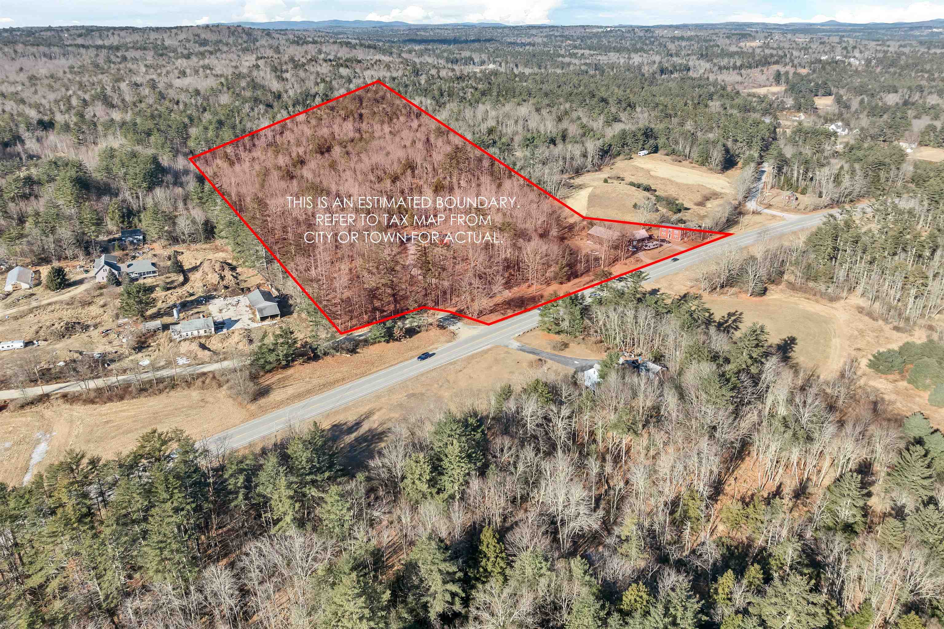 20+/- Acres with Farm house being sold separately