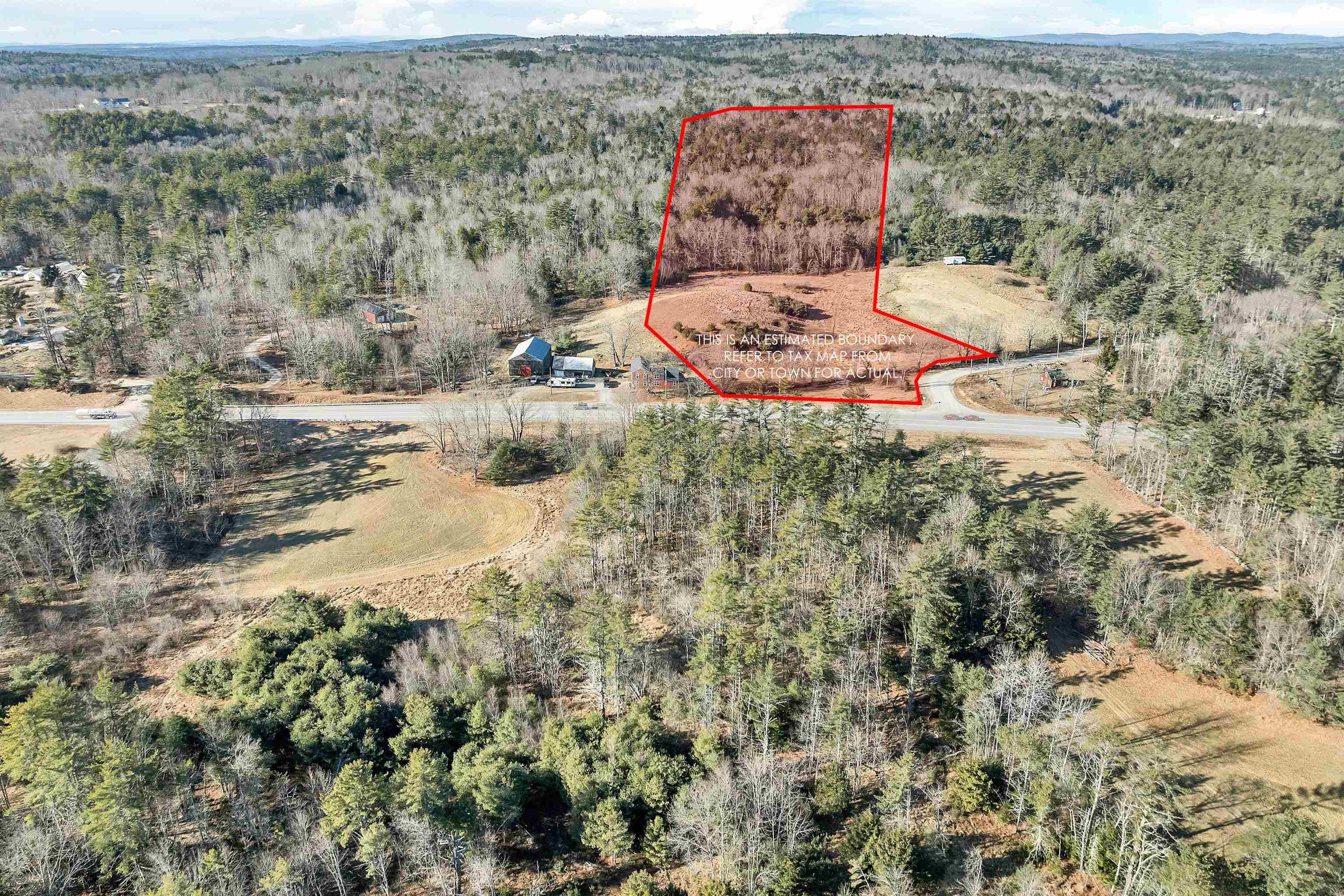 7.57 acres being sold separately