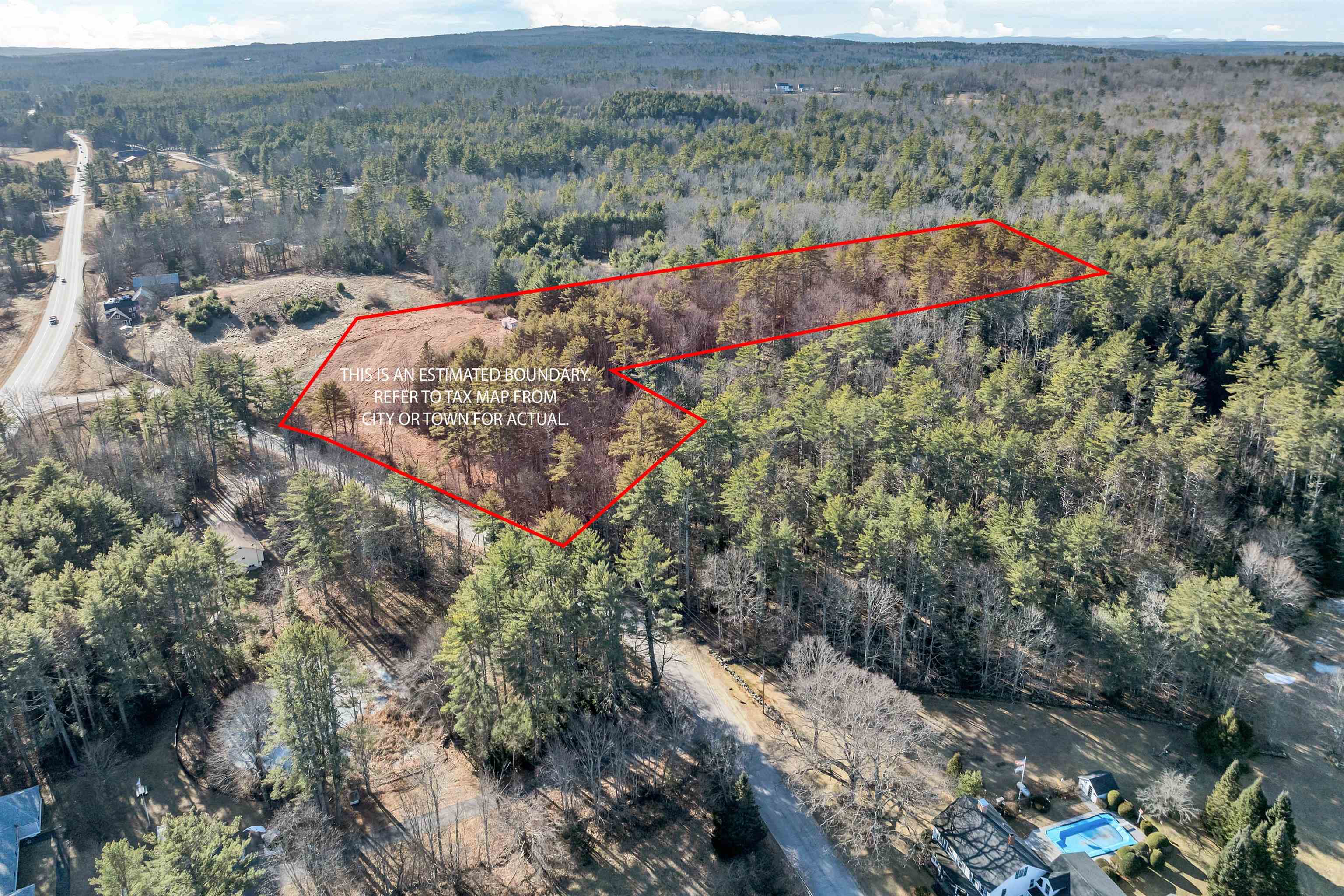 8.56 acres being sold separately