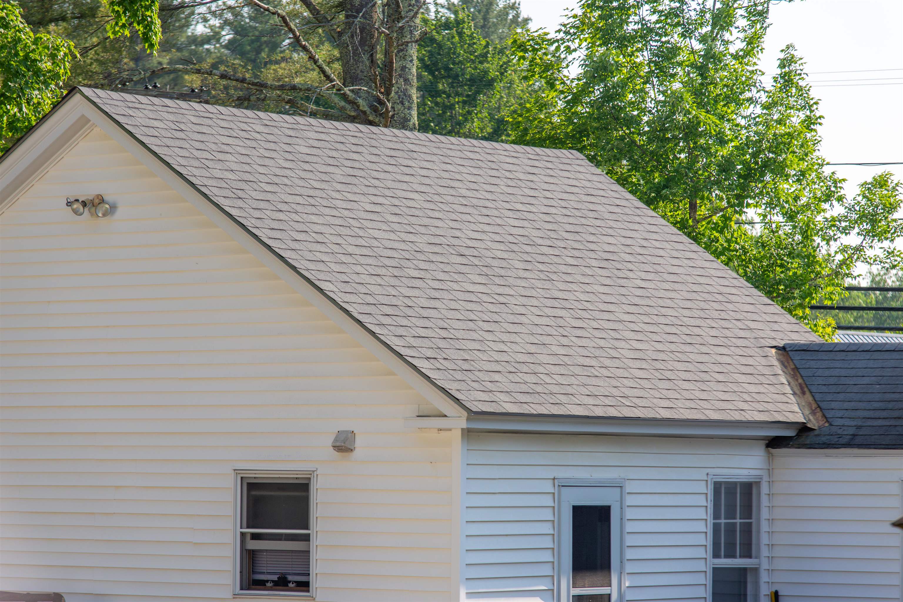 New roof on the addition!