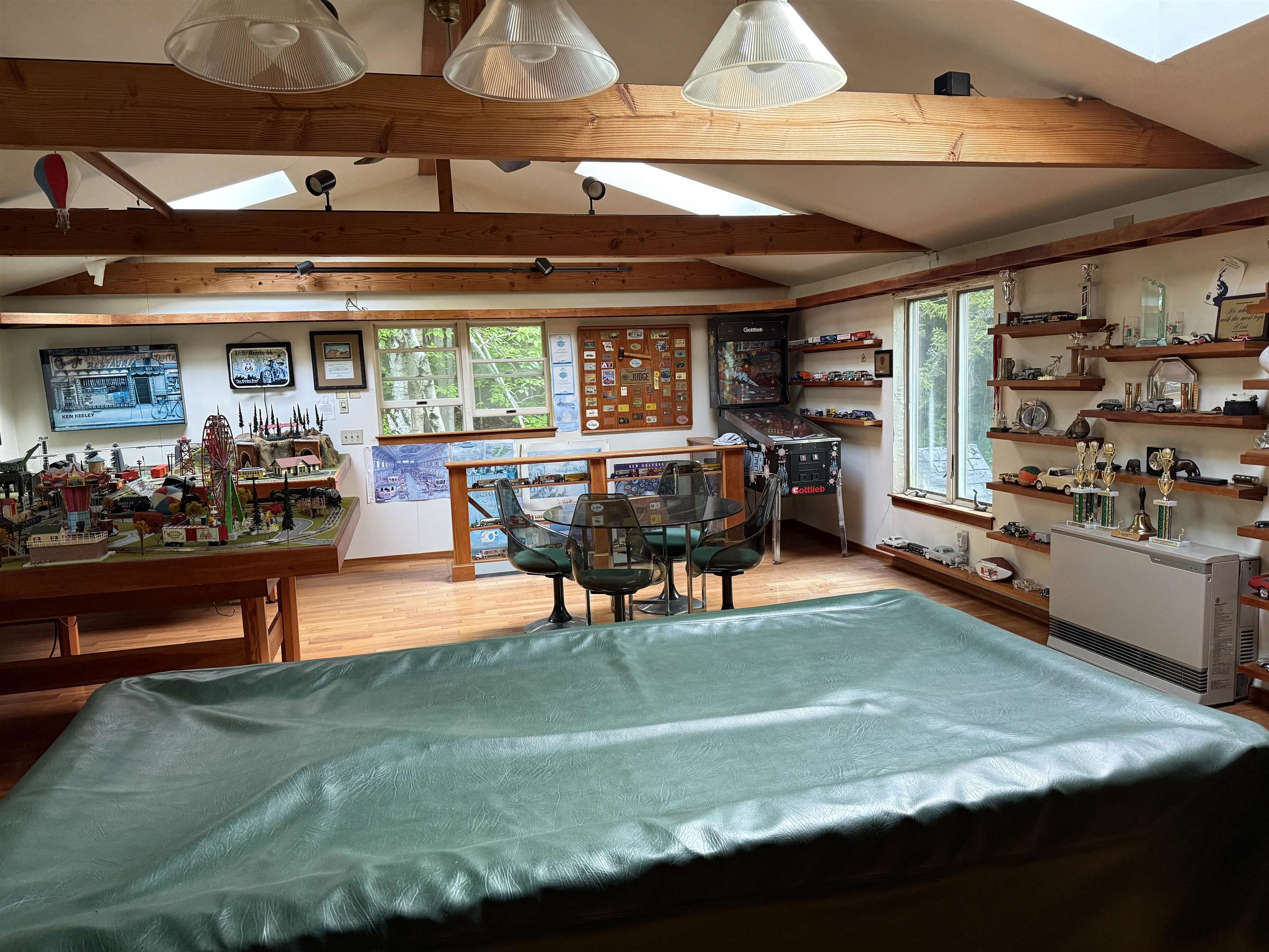 FINISHED GAME ROOM OVER TRACTOR BARN