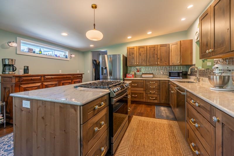 Renovated kitchen