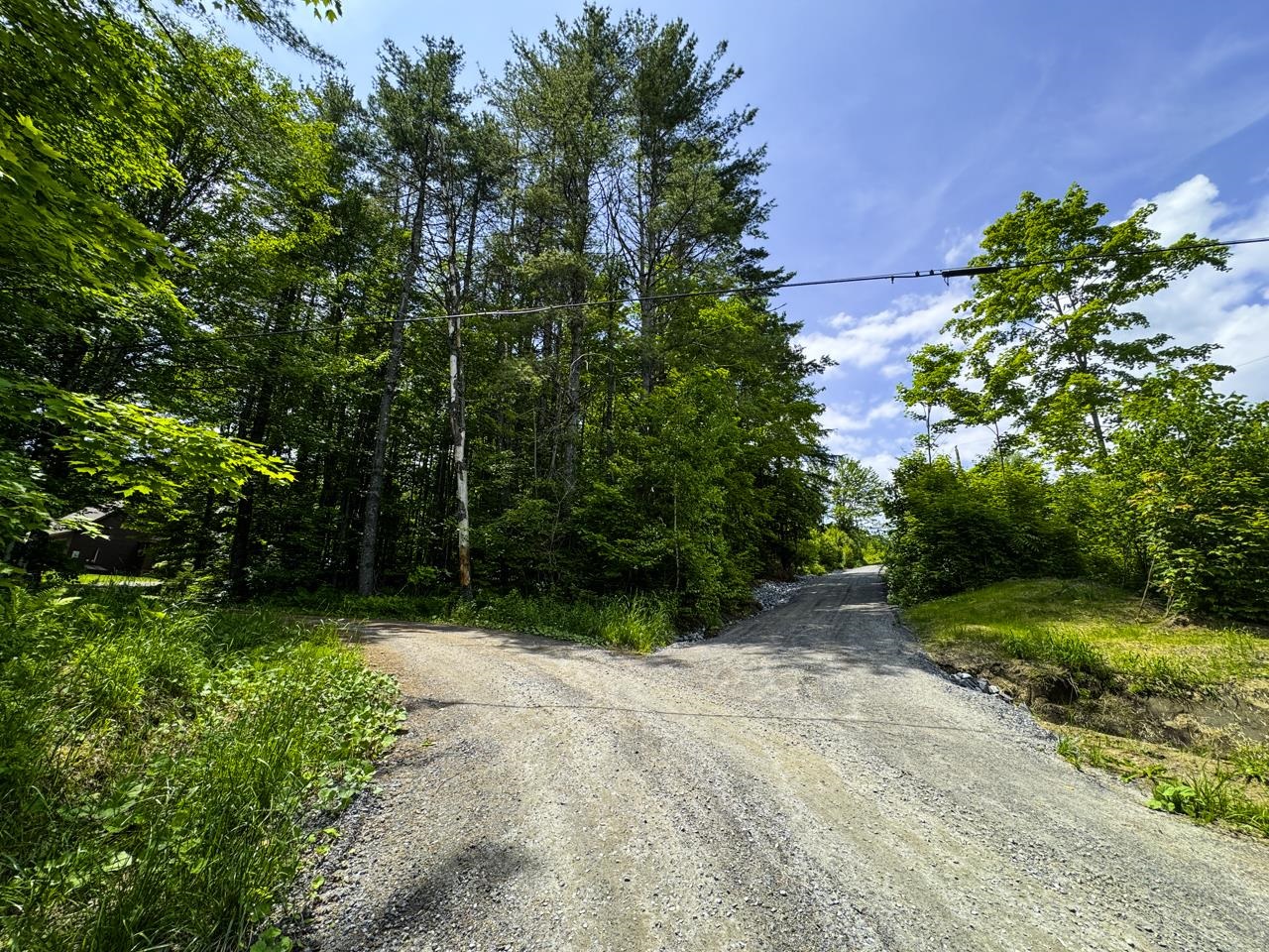 1st driveway fork, stay R