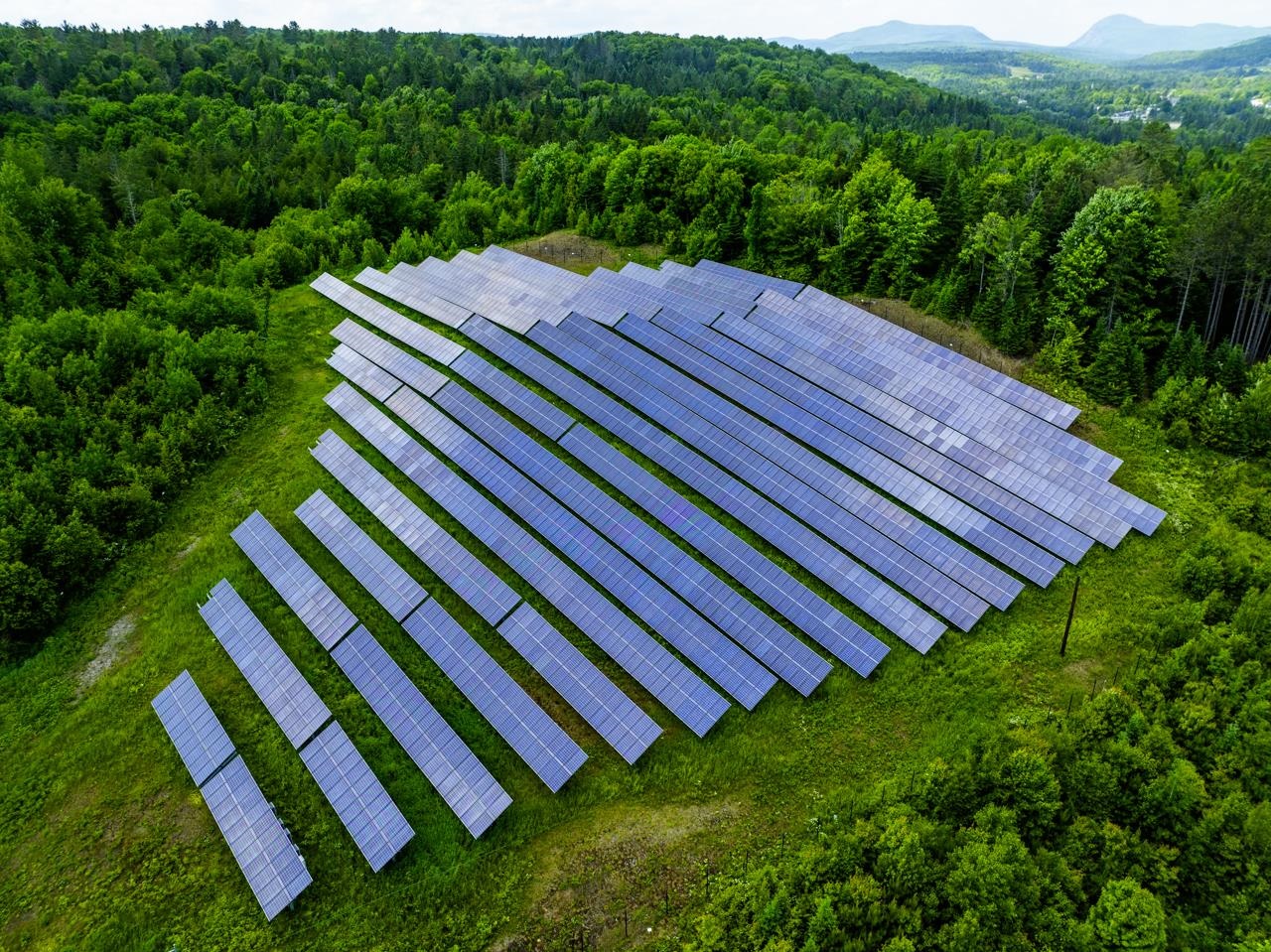 Solar Array on Abutting Lot to North
