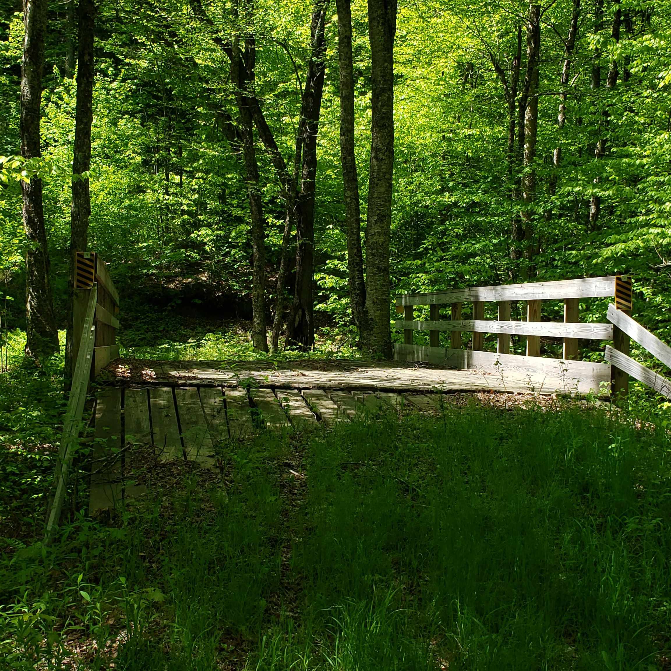 VAST Trail Bridge at Bull Run