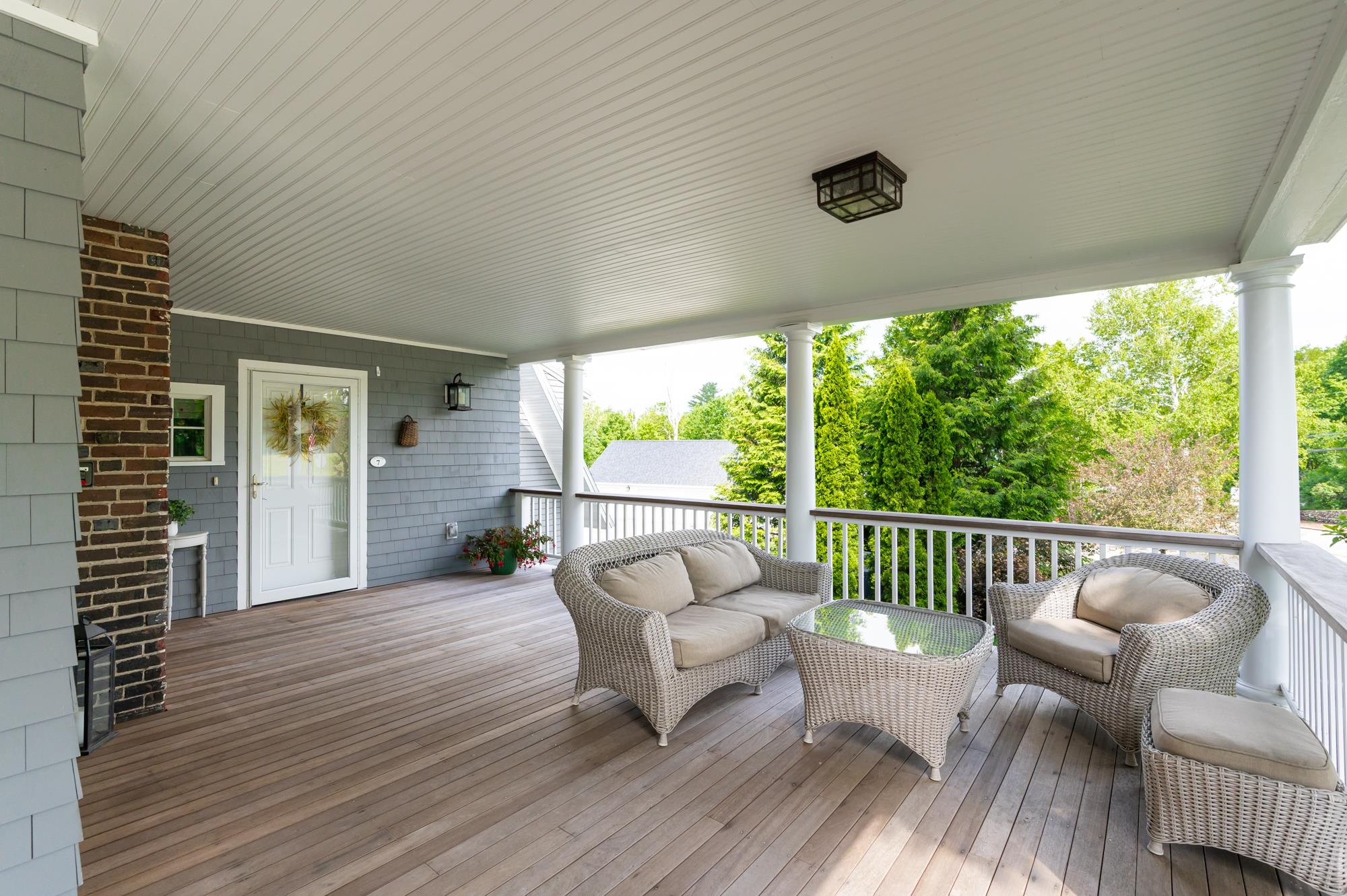 Breezy porch for unwinding