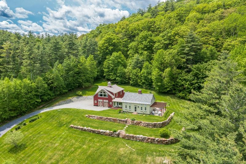 Main House Southwest Arial View