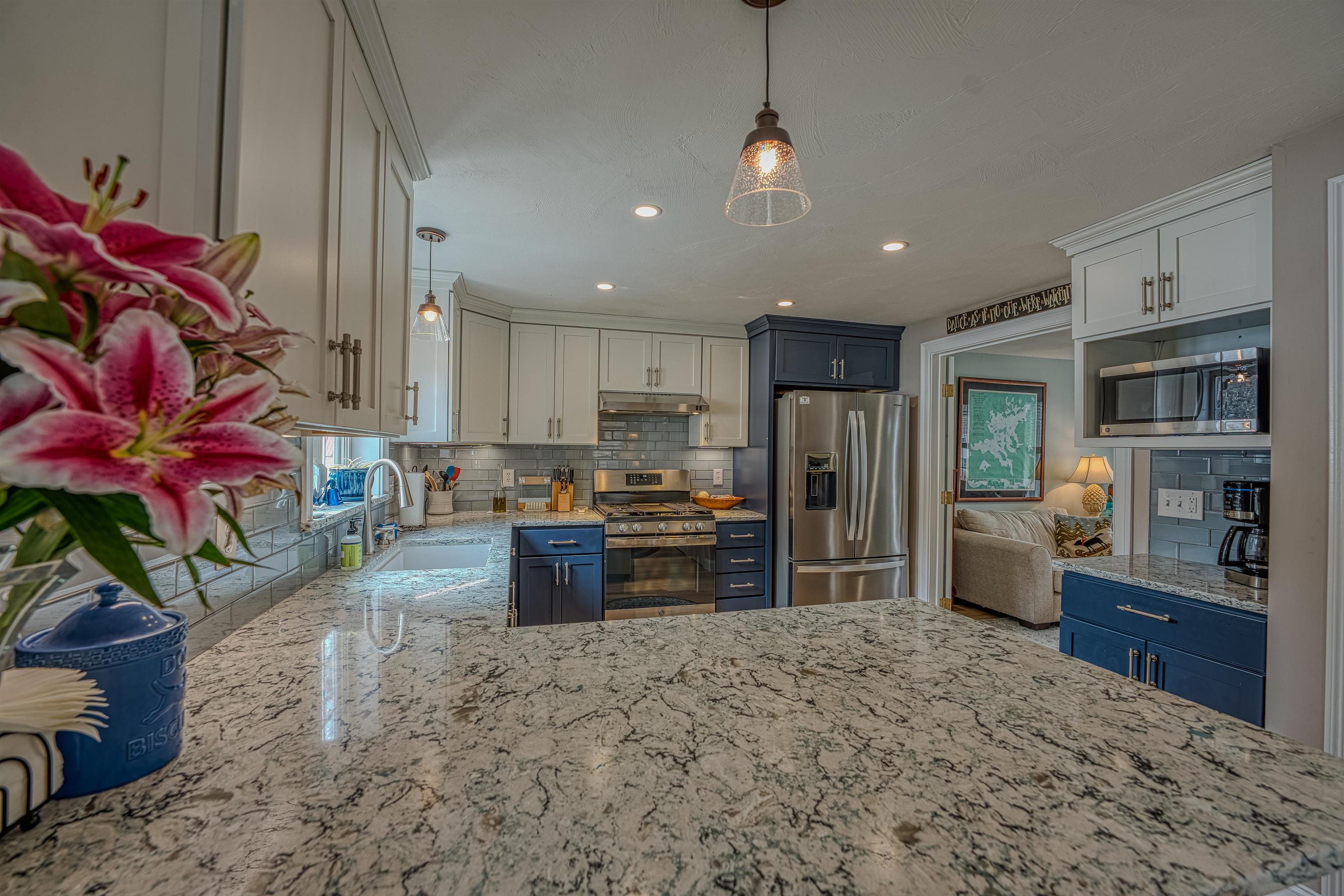 Beautiful Quartz countertops