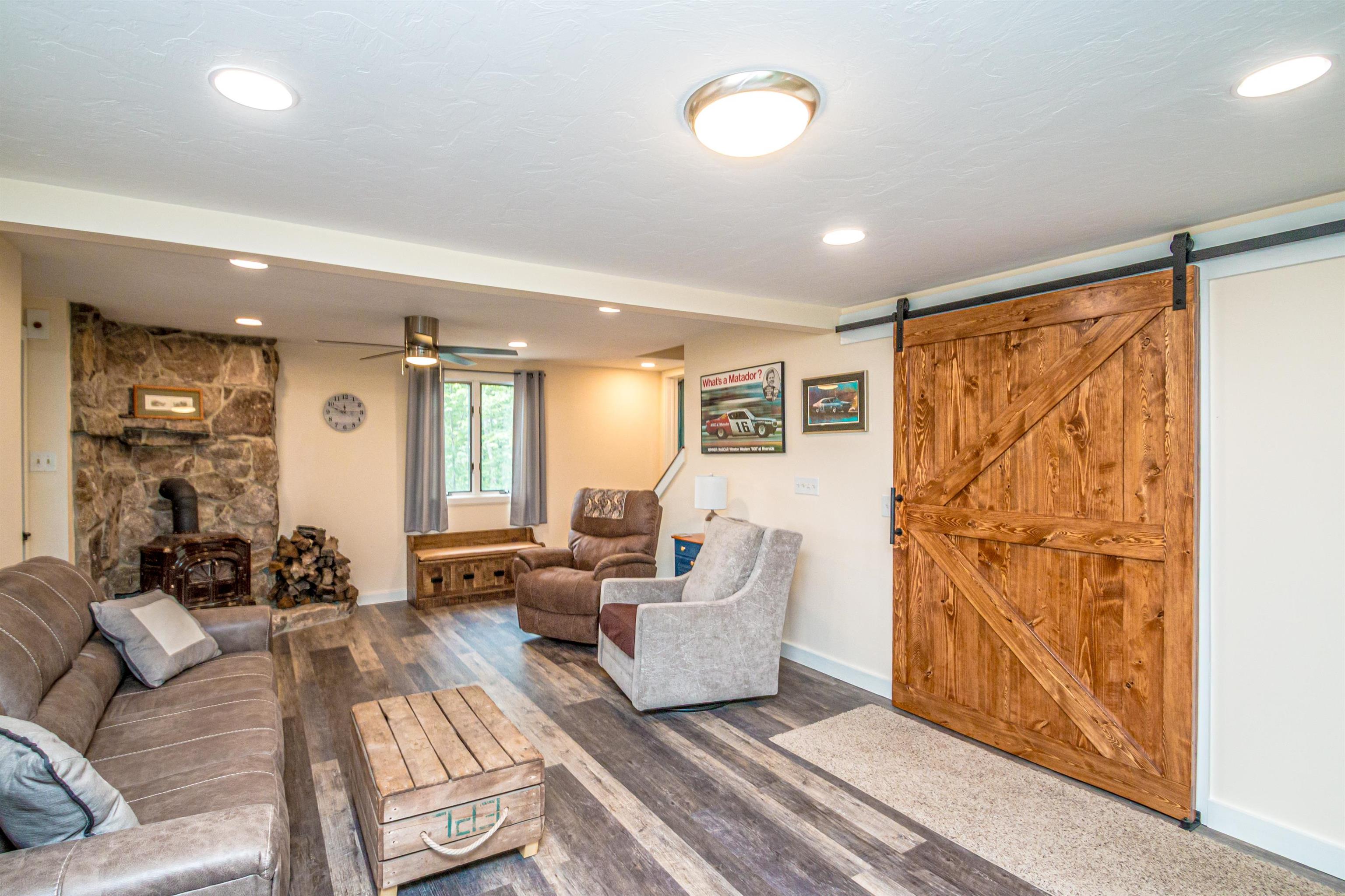 Lower level Family room