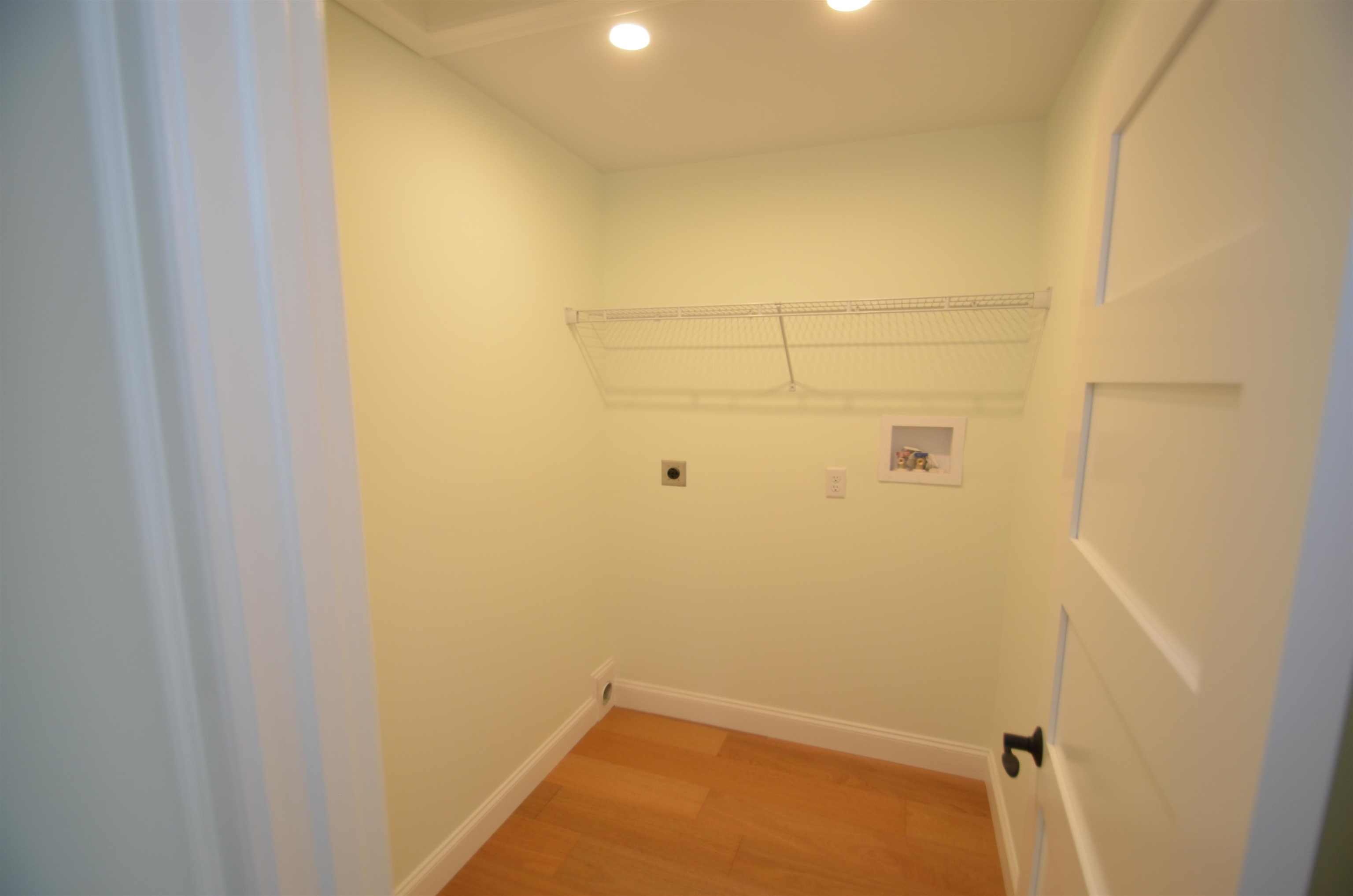 Second floor laundry room