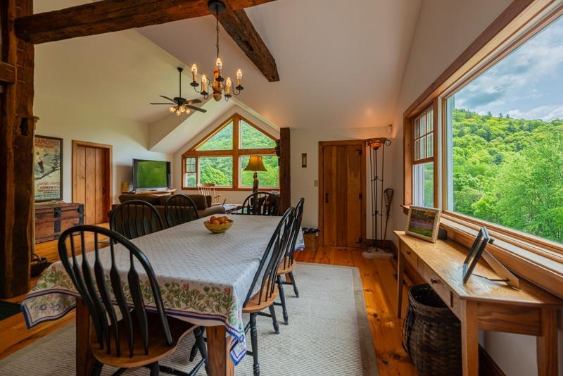 Loft Apartment Suite Dining & Living Rooms