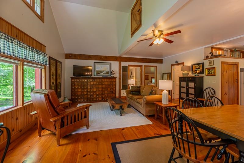 Cottage Living and Dining Rooms