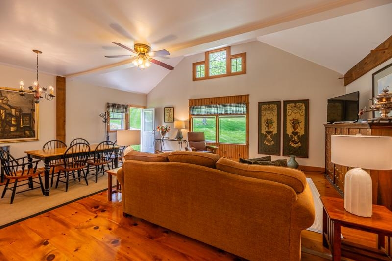 Cottage Living and Dining Rooms