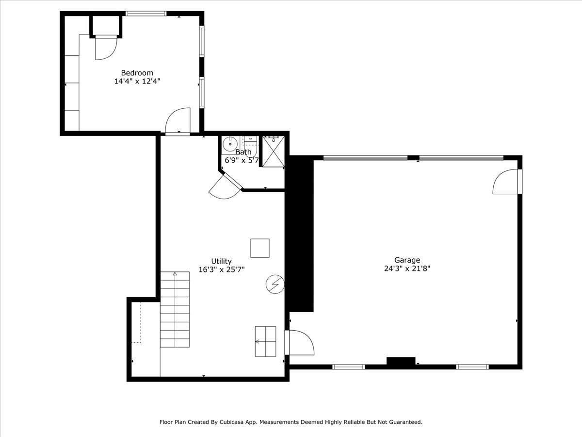 Garage/Walkout basement level