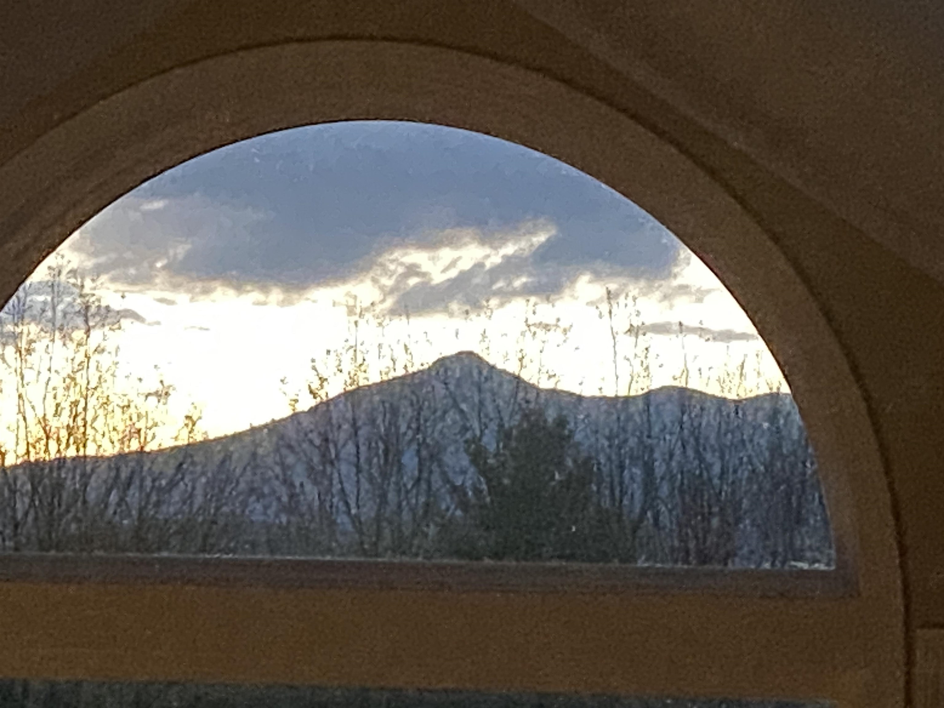 AND WHEN THERE ARE NO LEAVES ON THE TREES, TO MT. CHOCORUA.