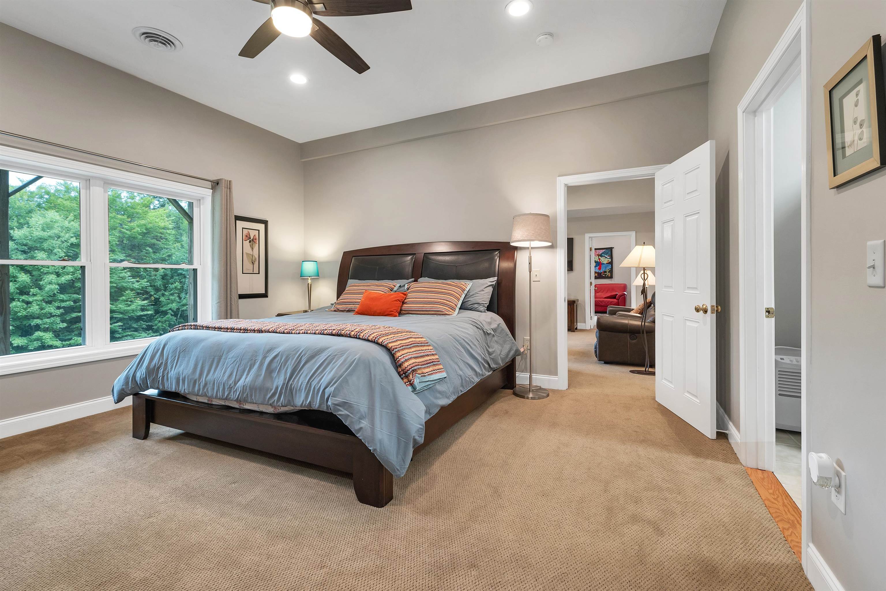 THE LOWER LEVEL IS COMPLETELY FINISHED INCLUDING TWO BEDROOMS.