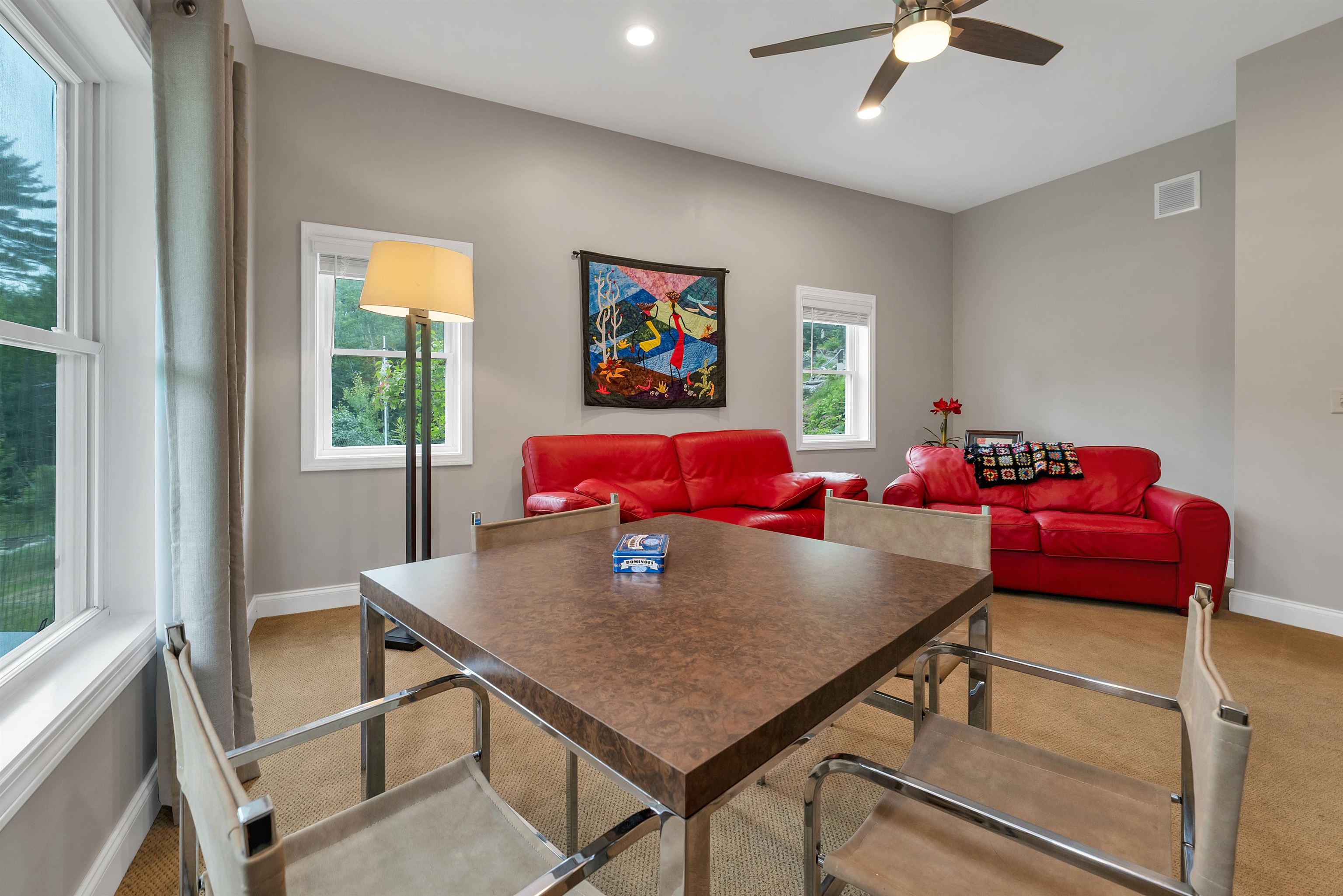THE THIRD BEDROOM IS PRESENTLY USED AS A GAME ROOM.